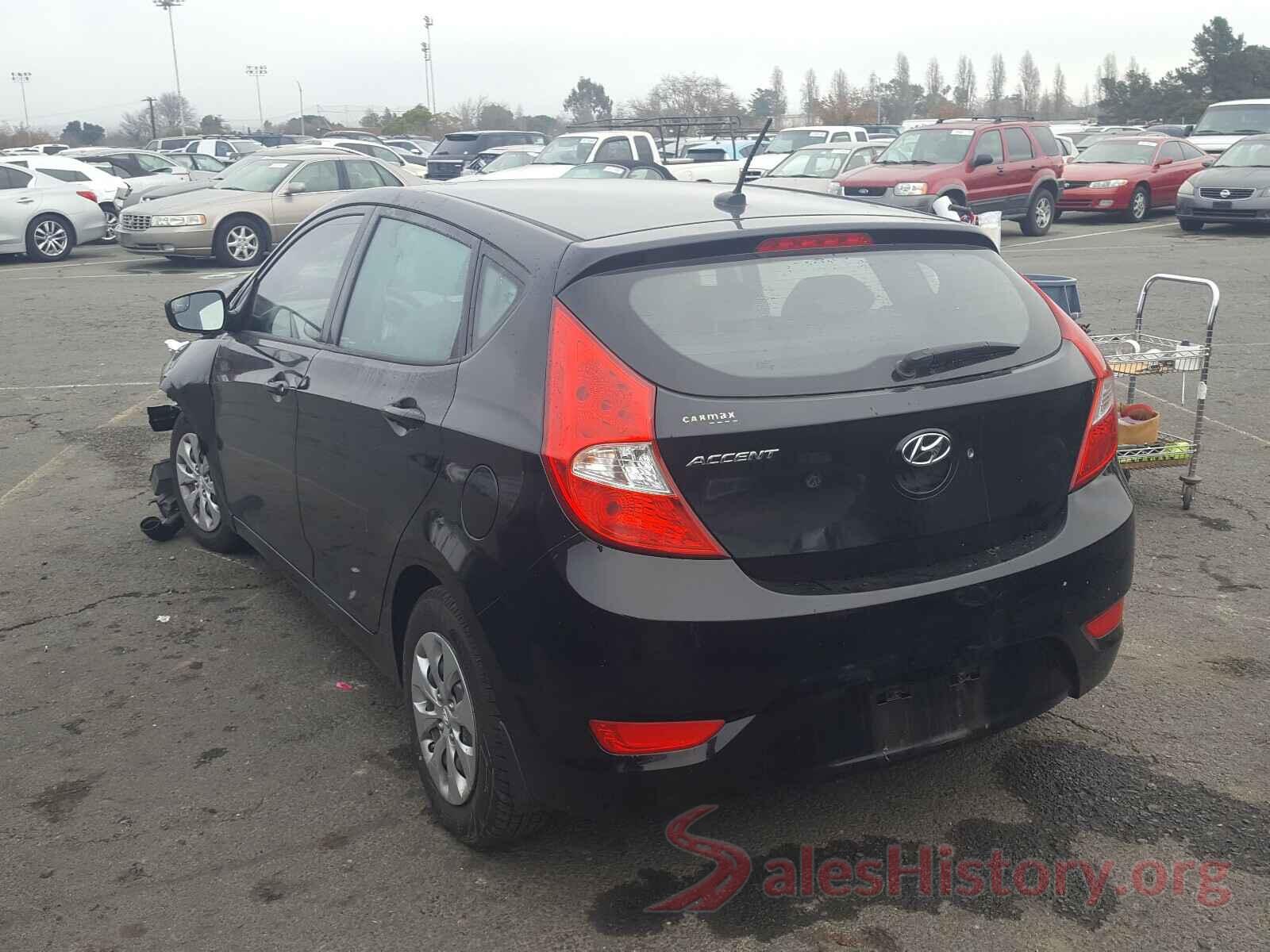 KMHCT5AEXGU239243 2016 HYUNDAI ACCENT