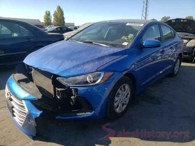 KMHD74LF9HU357746 2017 HYUNDAI ELANTRA