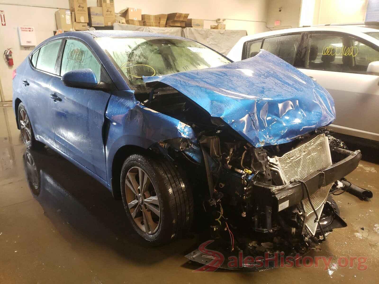 5NPD84LF7JH358847 2018 HYUNDAI ELANTRA