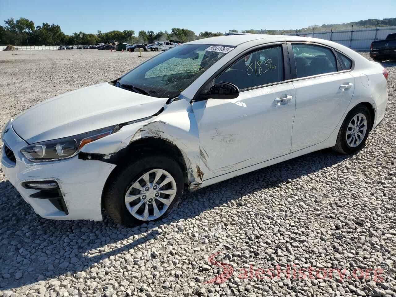 3KPF24AD0LE145581 2020 KIA FORTE