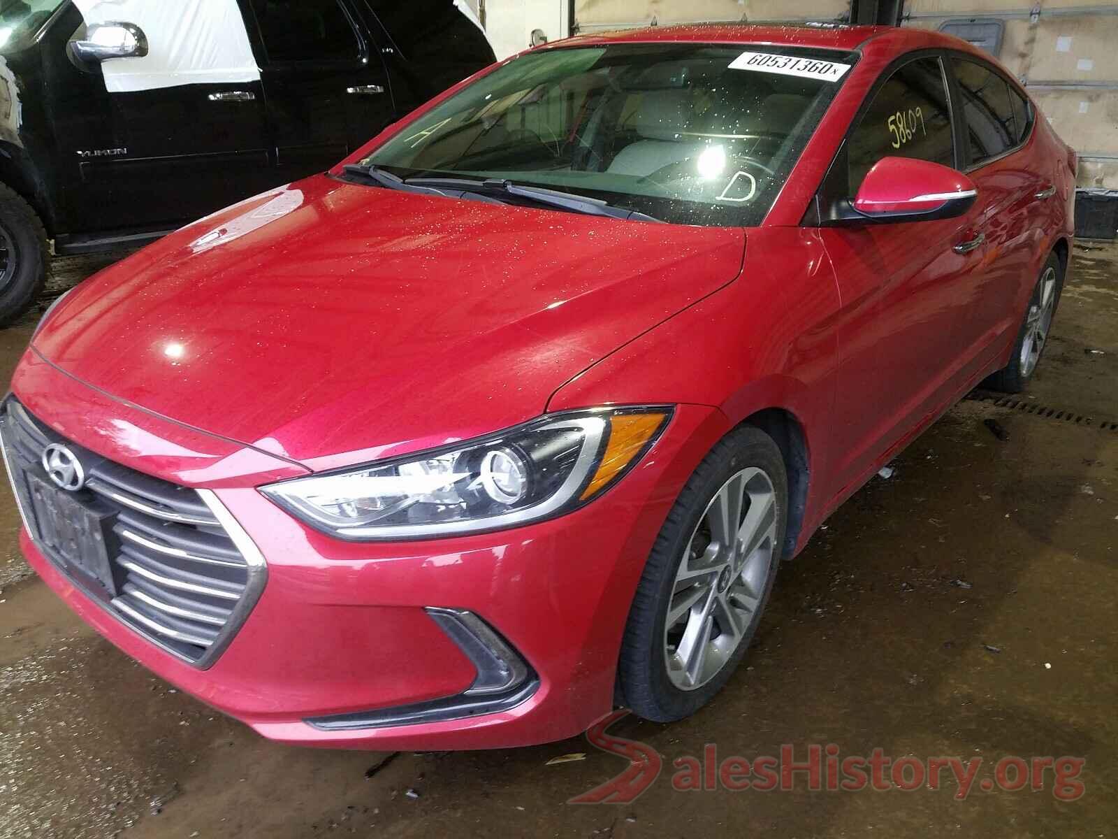 5NPD84LF8HH066392 2017 HYUNDAI ELANTRA