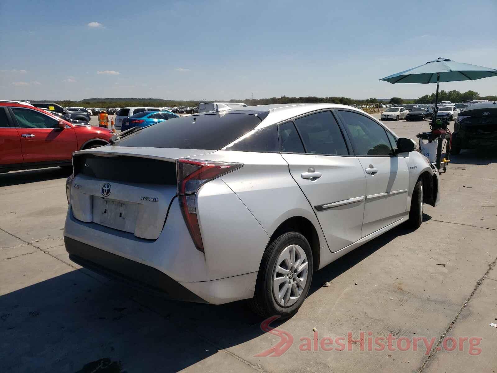 JTDKBRFU3G3525869 2016 TOYOTA PRIUS