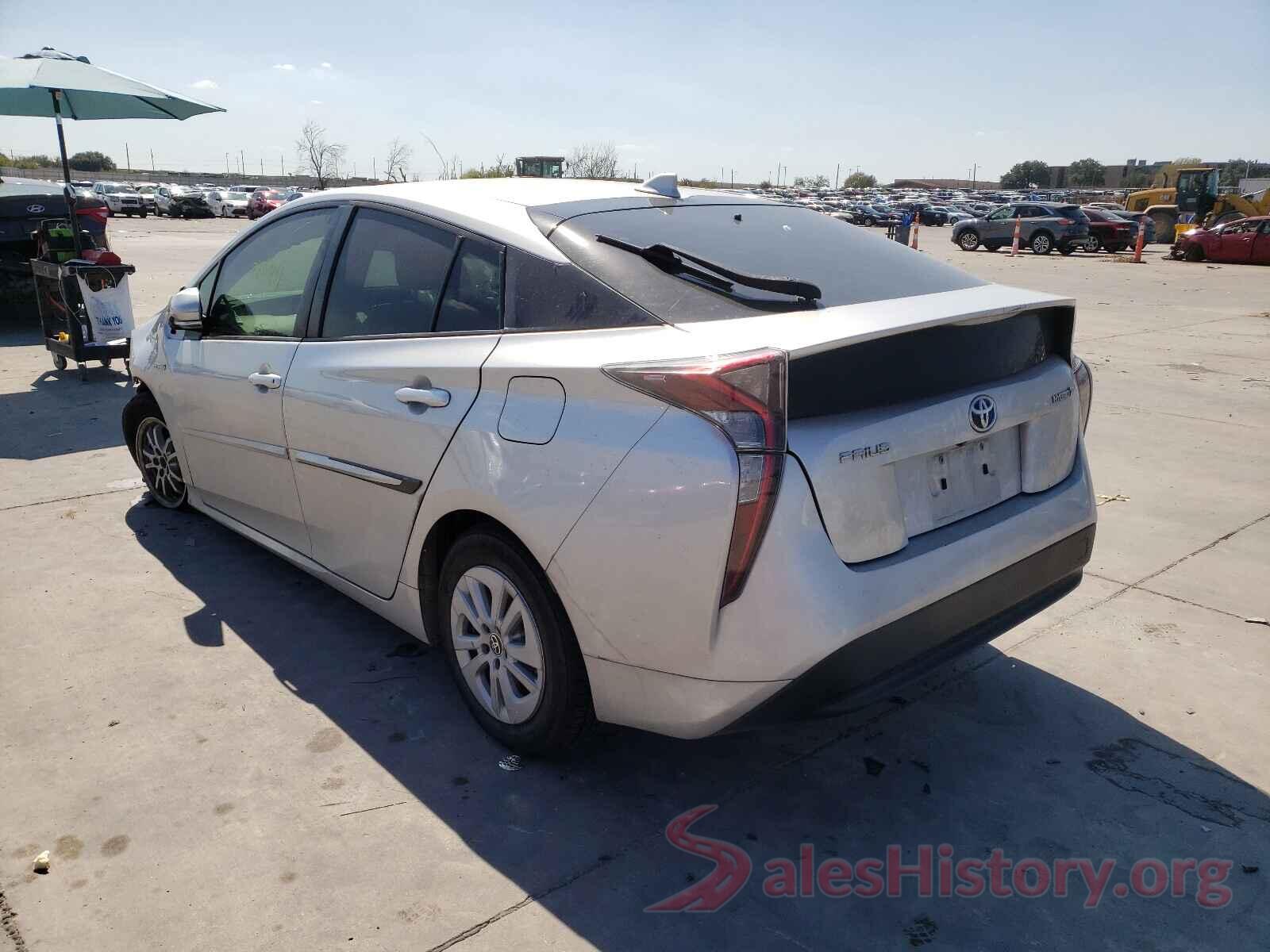 JTDKBRFU3G3525869 2016 TOYOTA PRIUS