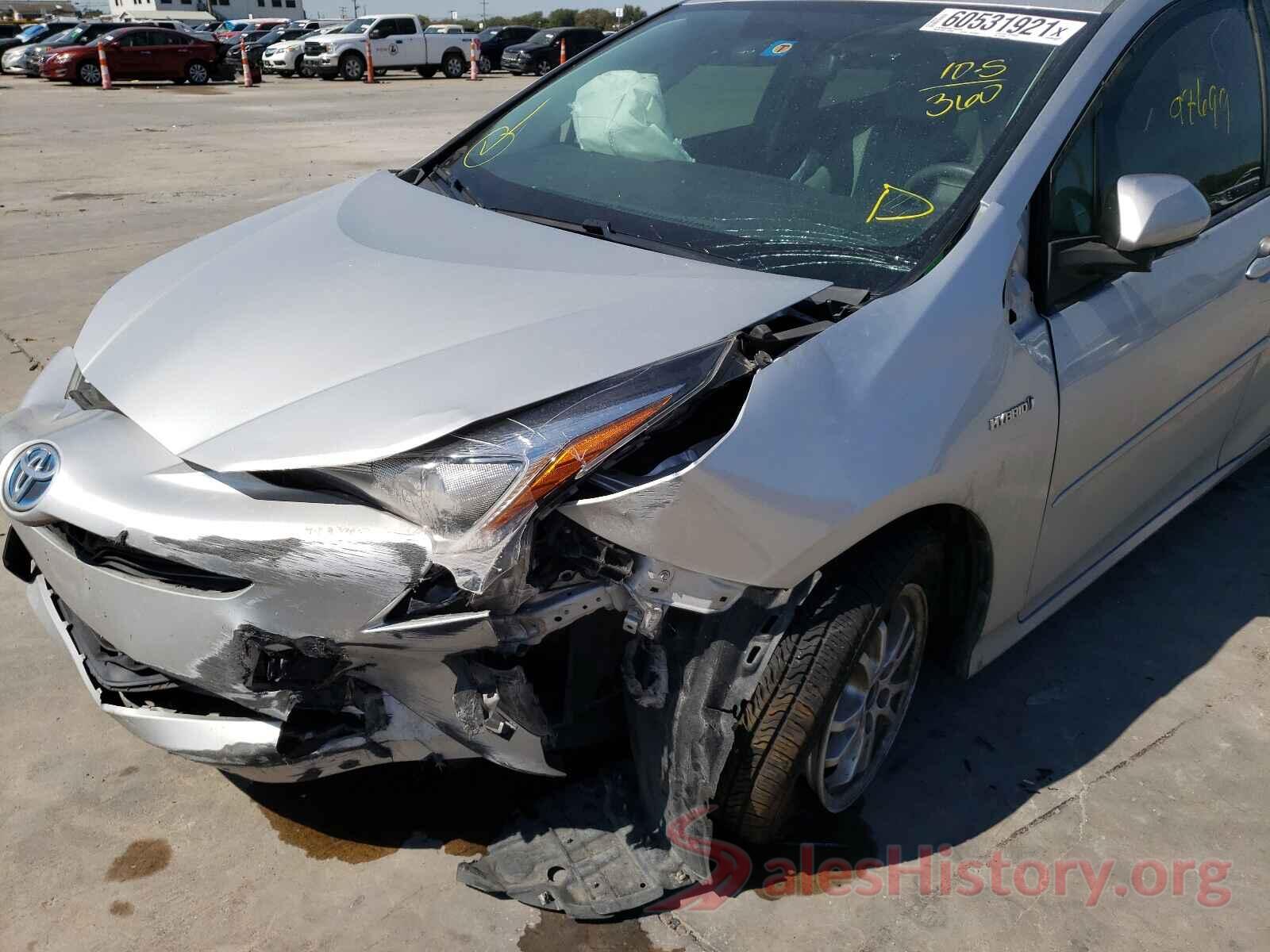 JTDKBRFU3G3525869 2016 TOYOTA PRIUS