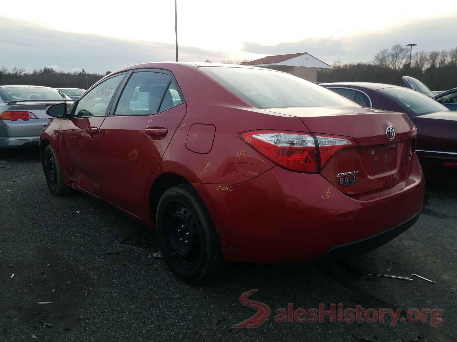 2T1BURHE0GC669385 2016 TOYOTA COROLLA