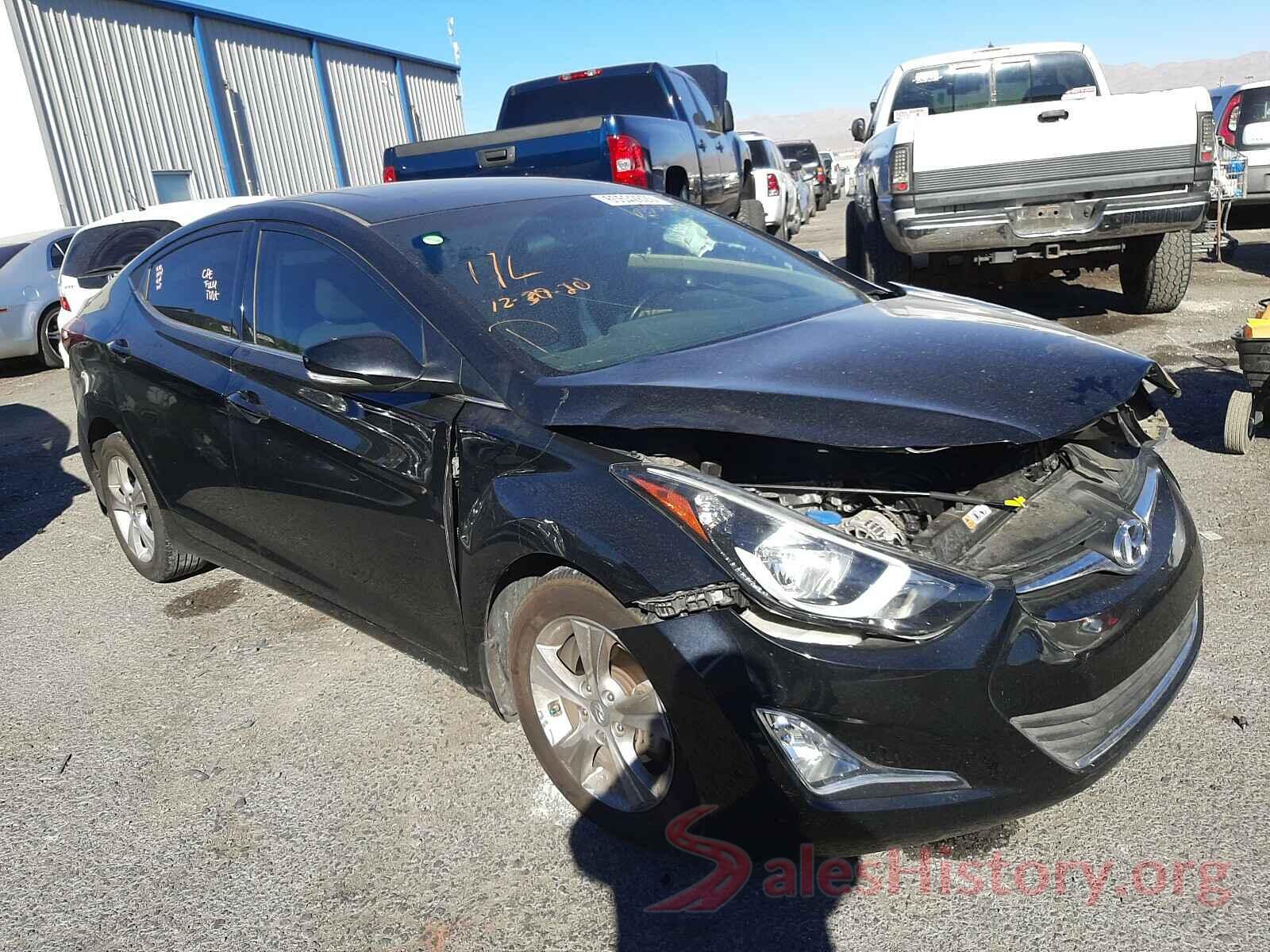 5NPDH4AE5GH675030 2016 HYUNDAI ELANTRA