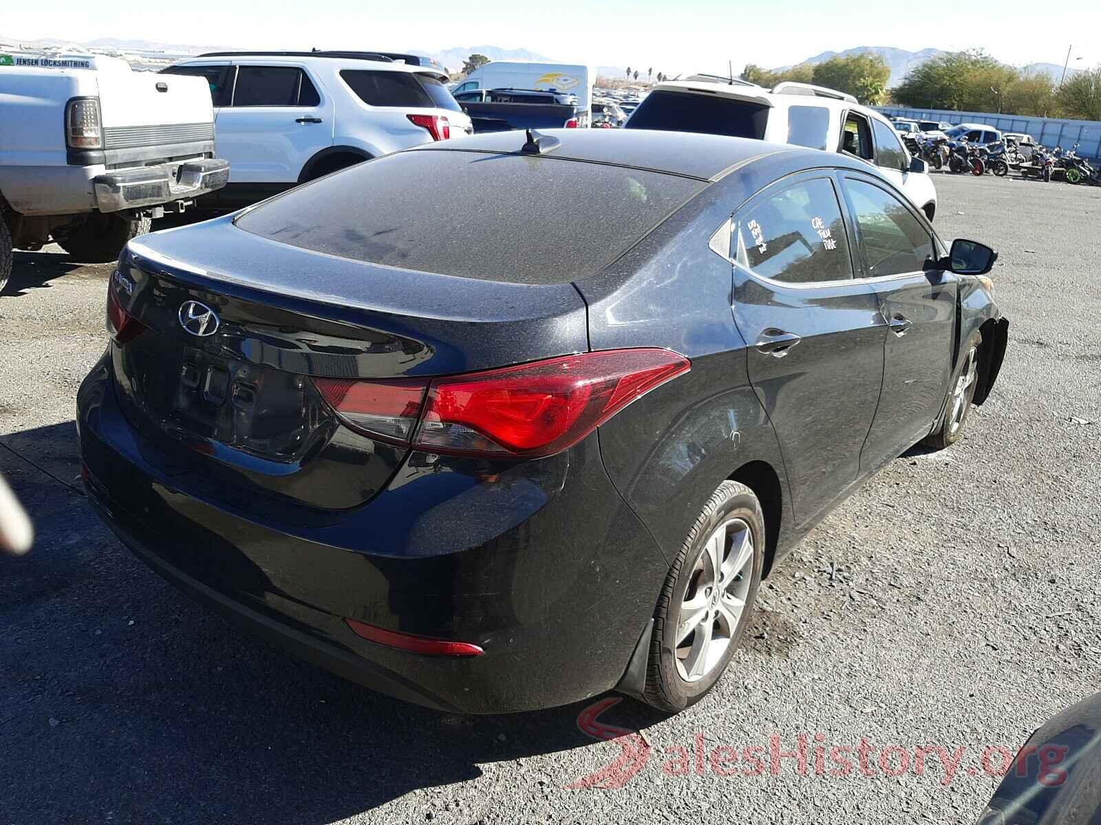 5NPDH4AE5GH675030 2016 HYUNDAI ELANTRA