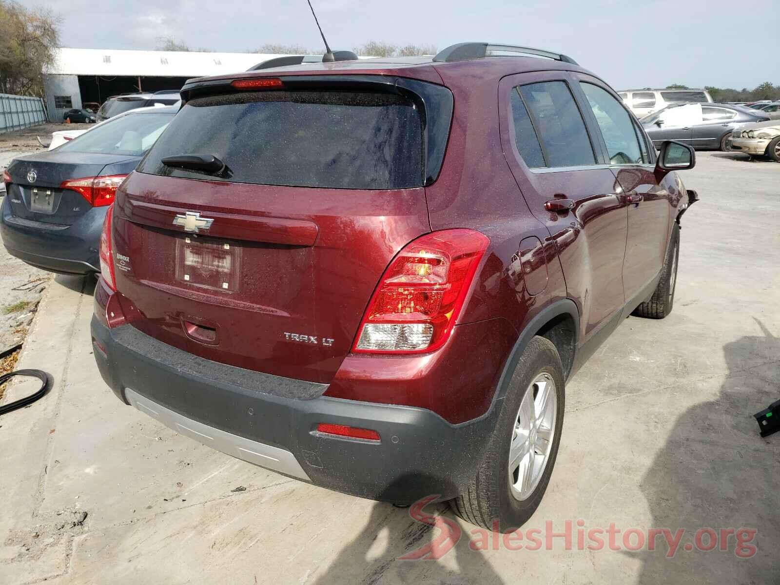 3GNCJLSB2GL122633 2016 CHEVROLET TRAX