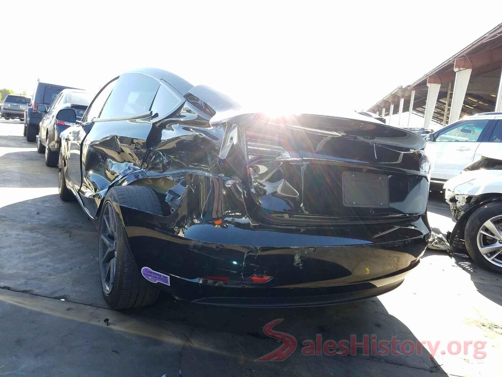 5YJ3E1EA2KF325341 2019 TESLA MODEL 3