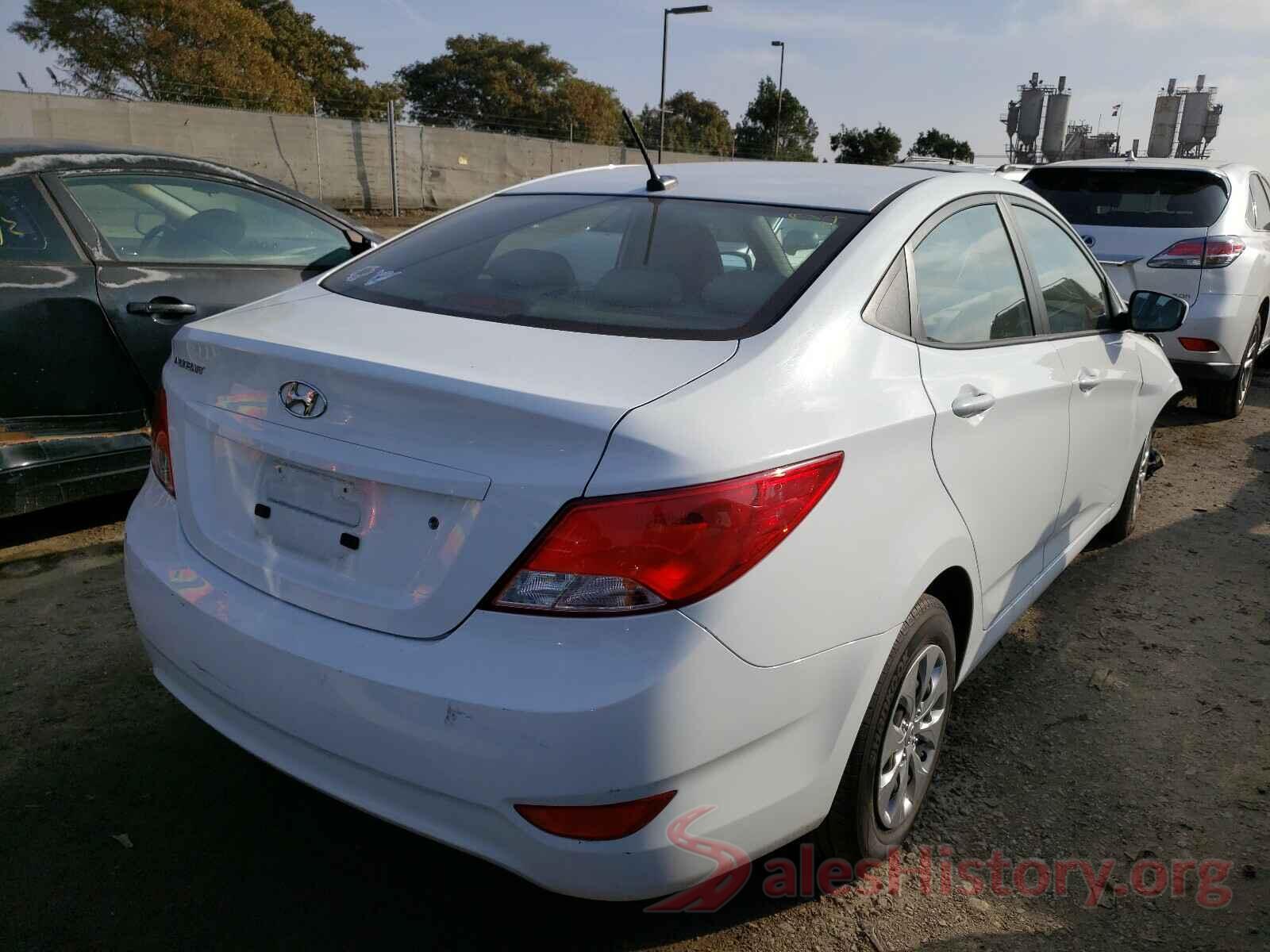 KMHCT4AE5HU332814 2017 HYUNDAI ACCENT