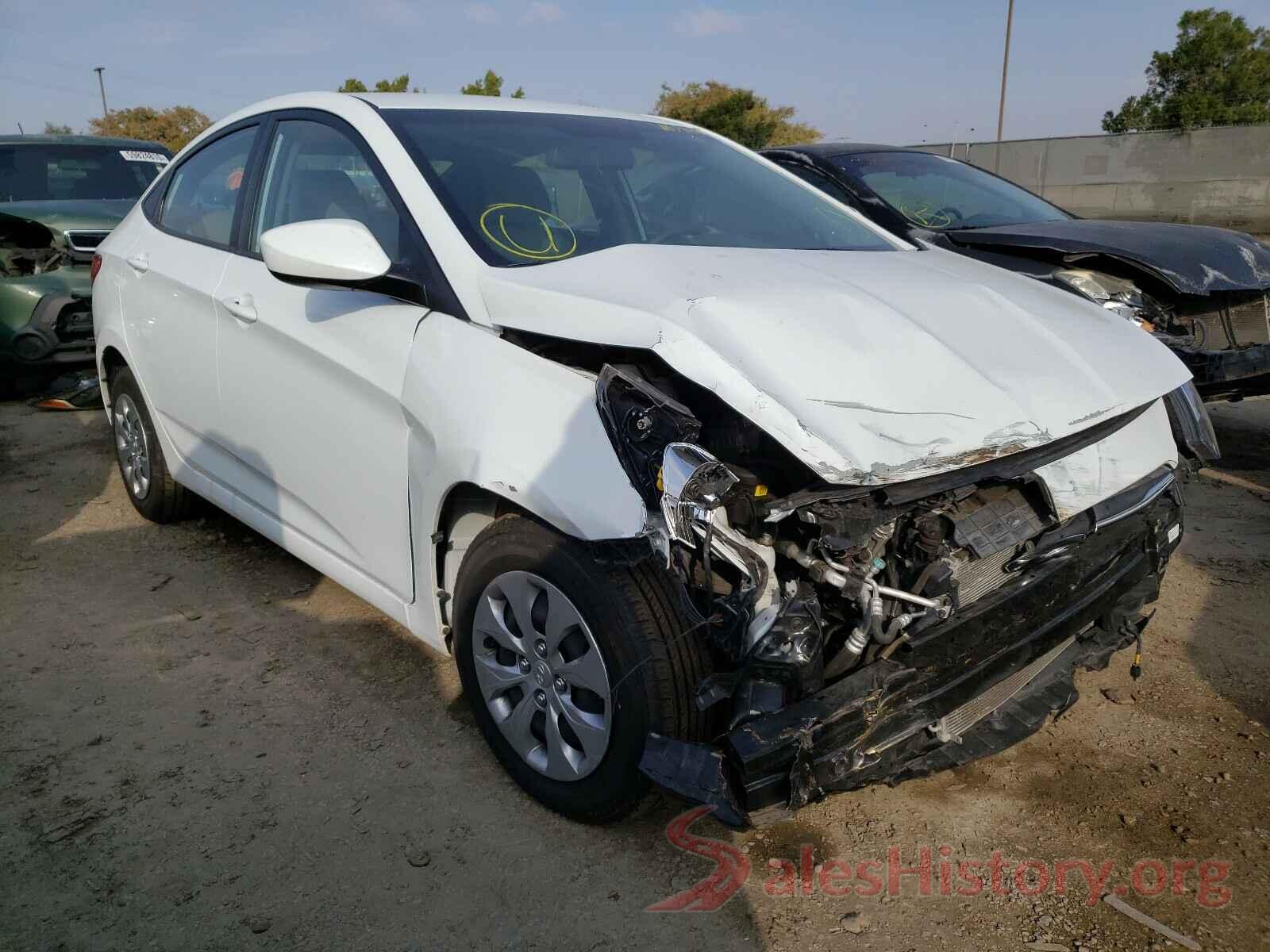 KMHCT4AE5HU332814 2017 HYUNDAI ACCENT