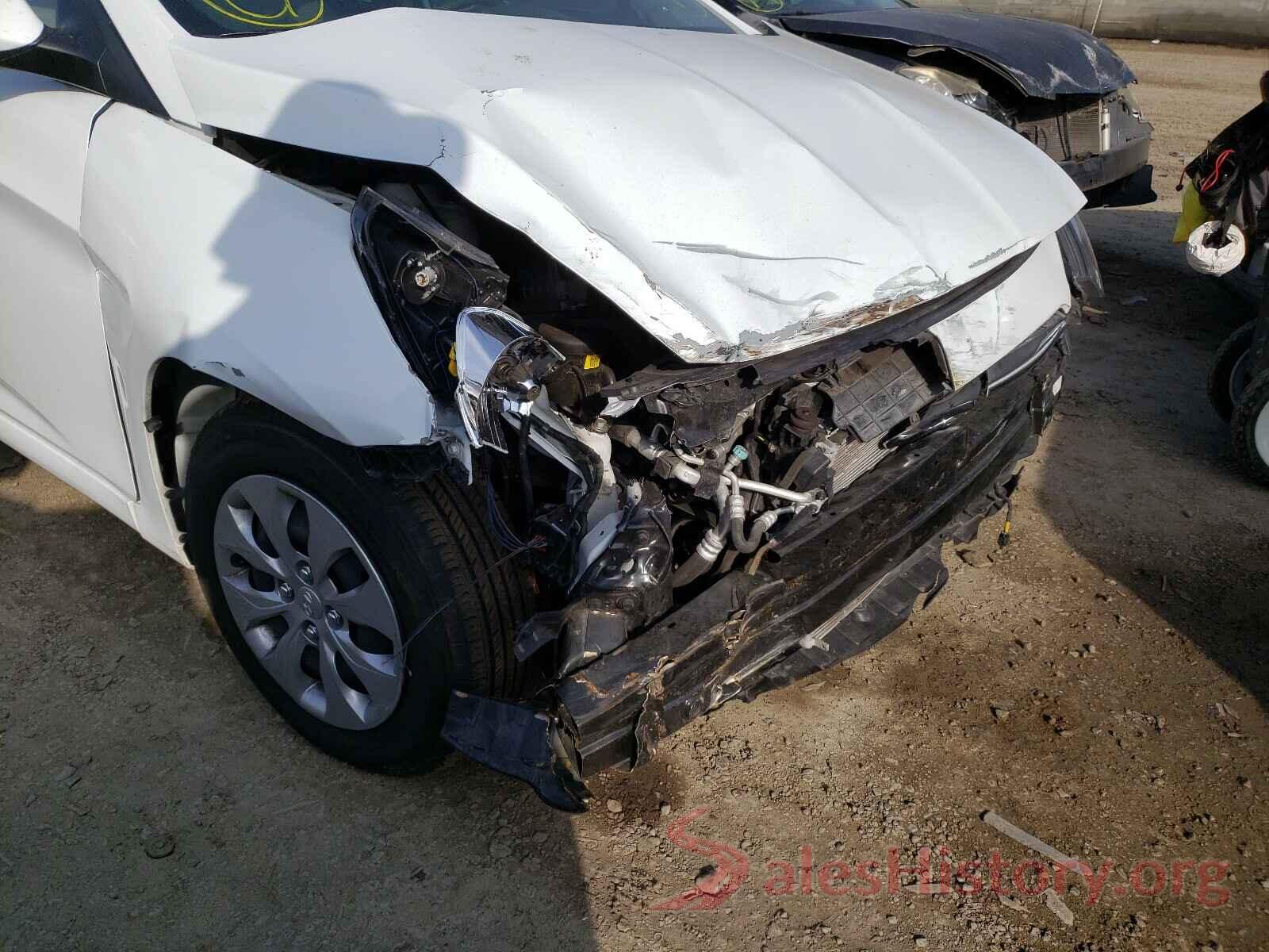 KMHCT4AE5HU332814 2017 HYUNDAI ACCENT