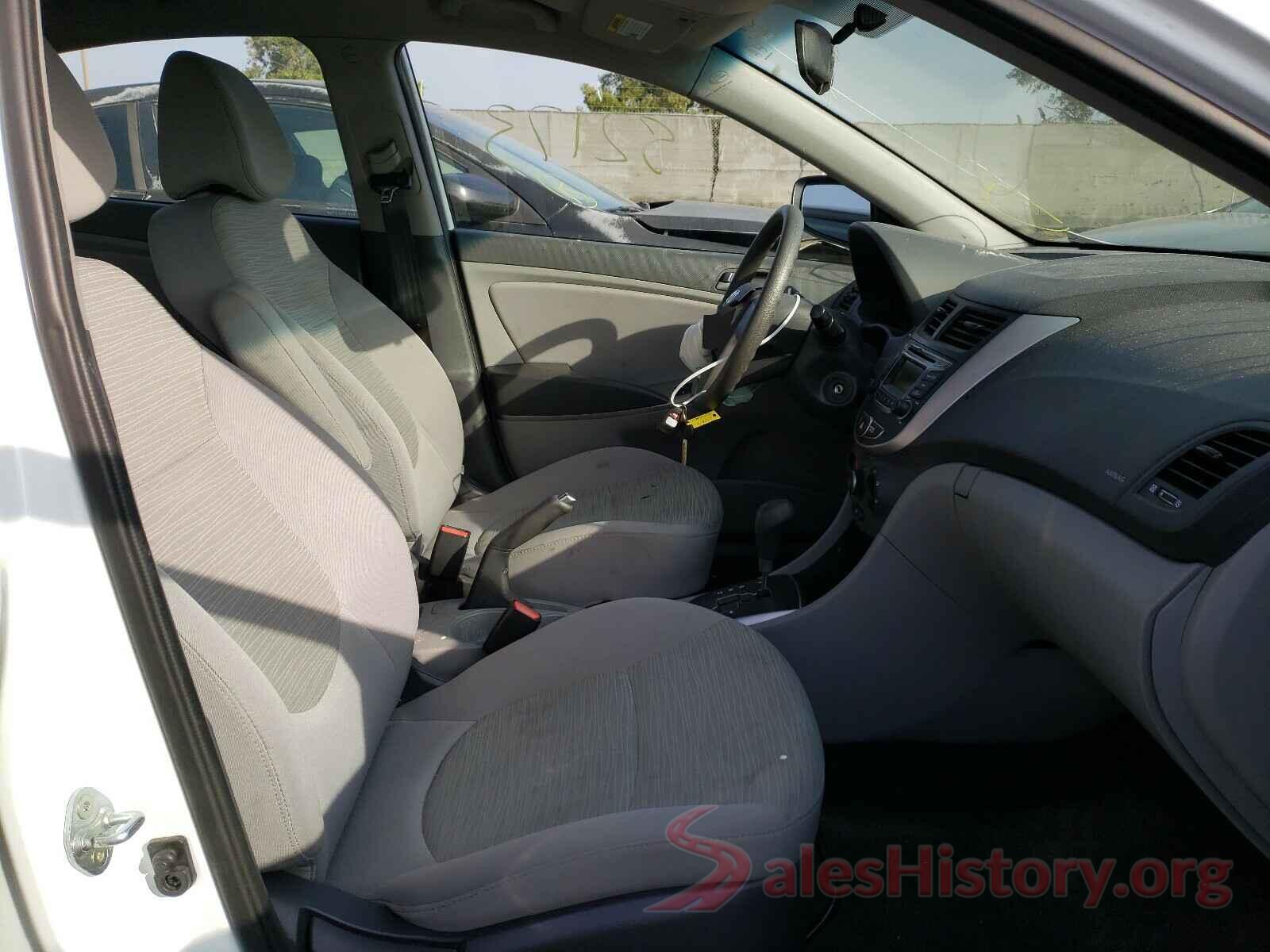 KMHCT4AE5HU332814 2017 HYUNDAI ACCENT