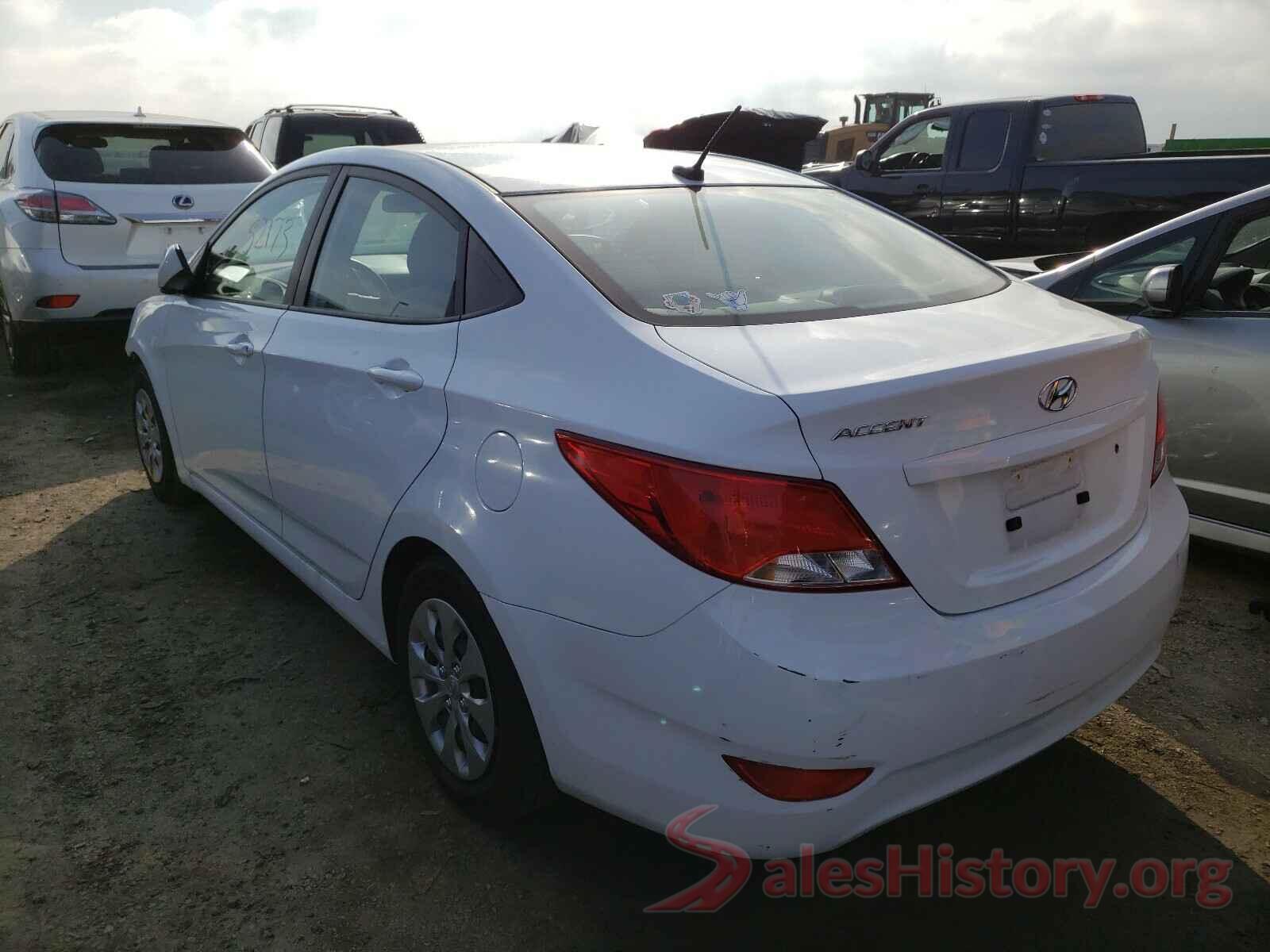 KMHCT4AE5HU332814 2017 HYUNDAI ACCENT