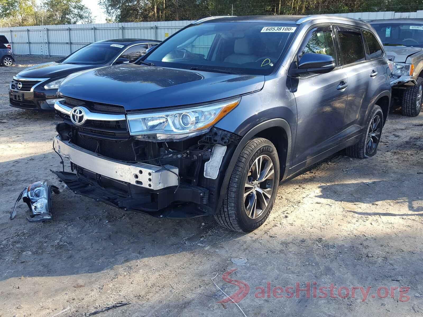 5TDKKRFH0GS503846 2016 TOYOTA HIGHLANDER