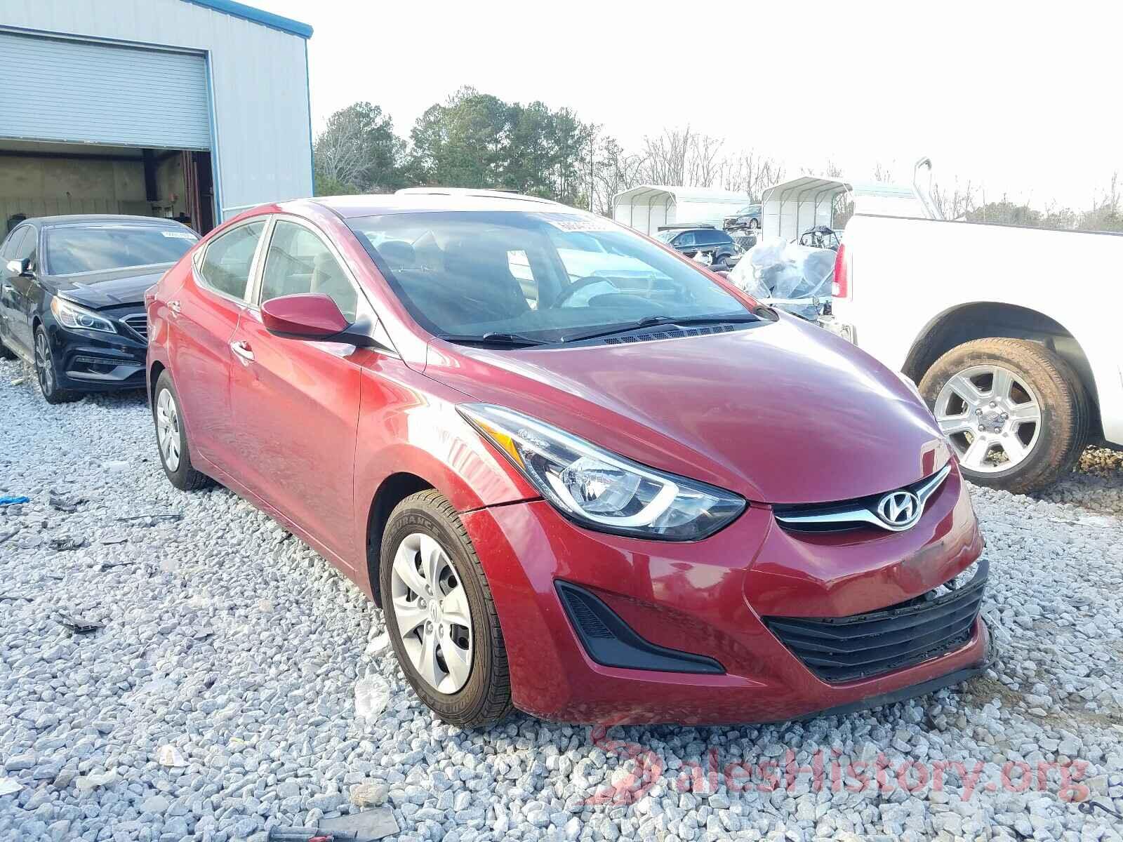 5NPDH4AE0GH667935 2016 HYUNDAI ELANTRA