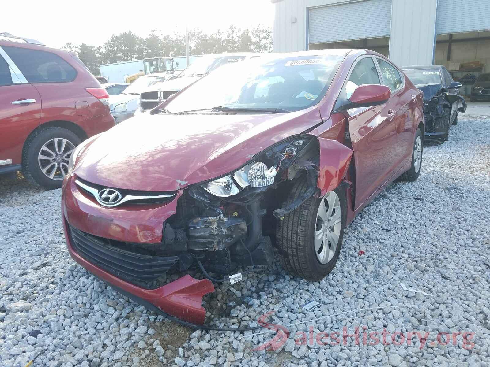 5NPDH4AE0GH667935 2016 HYUNDAI ELANTRA