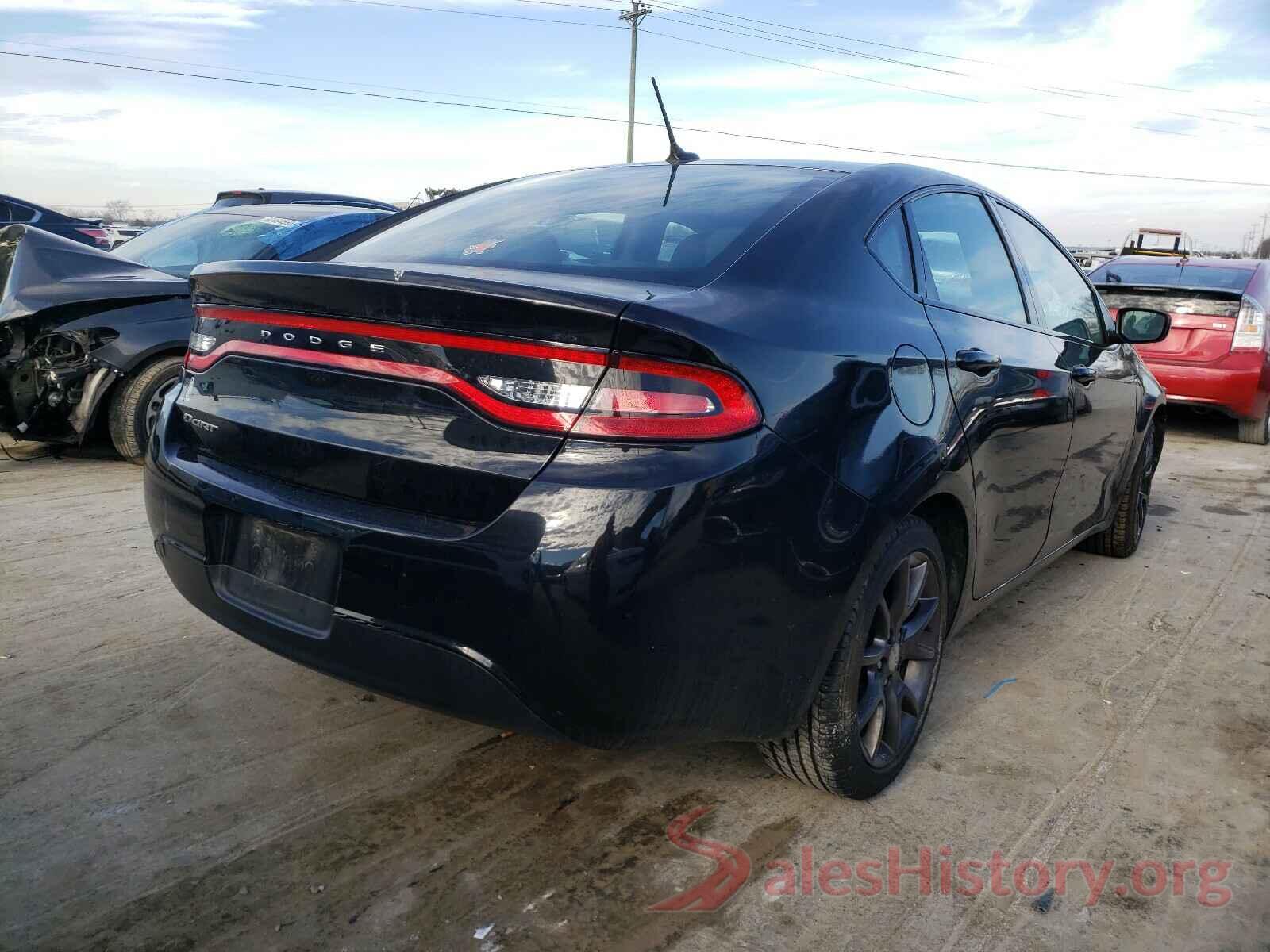 1C3CDFAA7GD578597 2016 DODGE DART