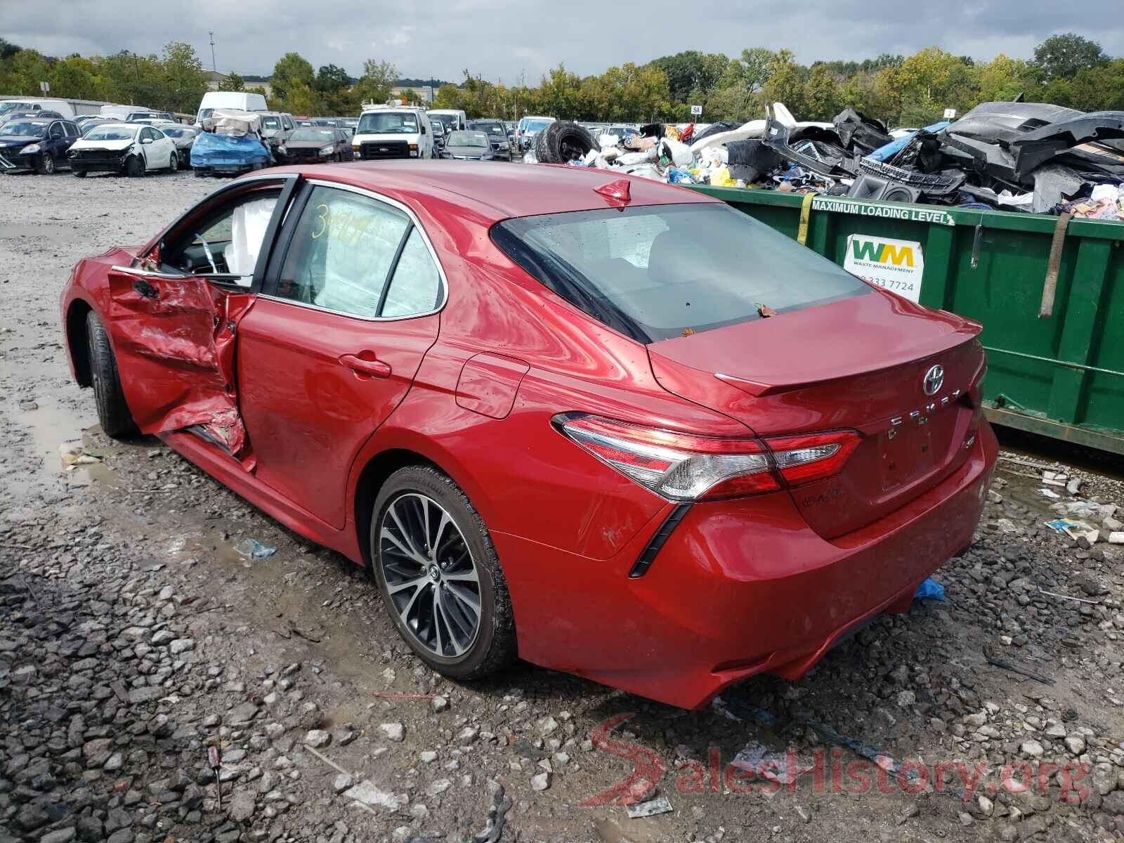 4T1B11HK5KU205760 2019 TOYOTA CAMRY