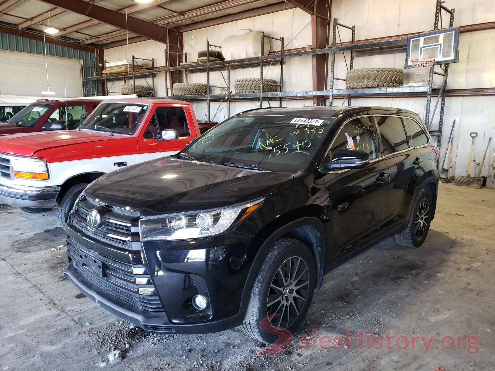 5TDJZRFHXJS562353 2018 TOYOTA HIGHLANDER