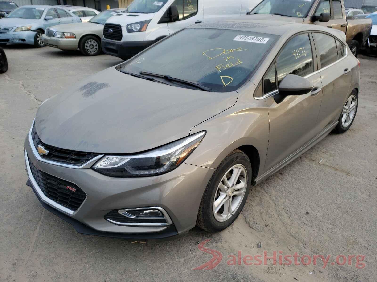 3G1BE6SM9JS599965 2018 CHEVROLET CRUZE