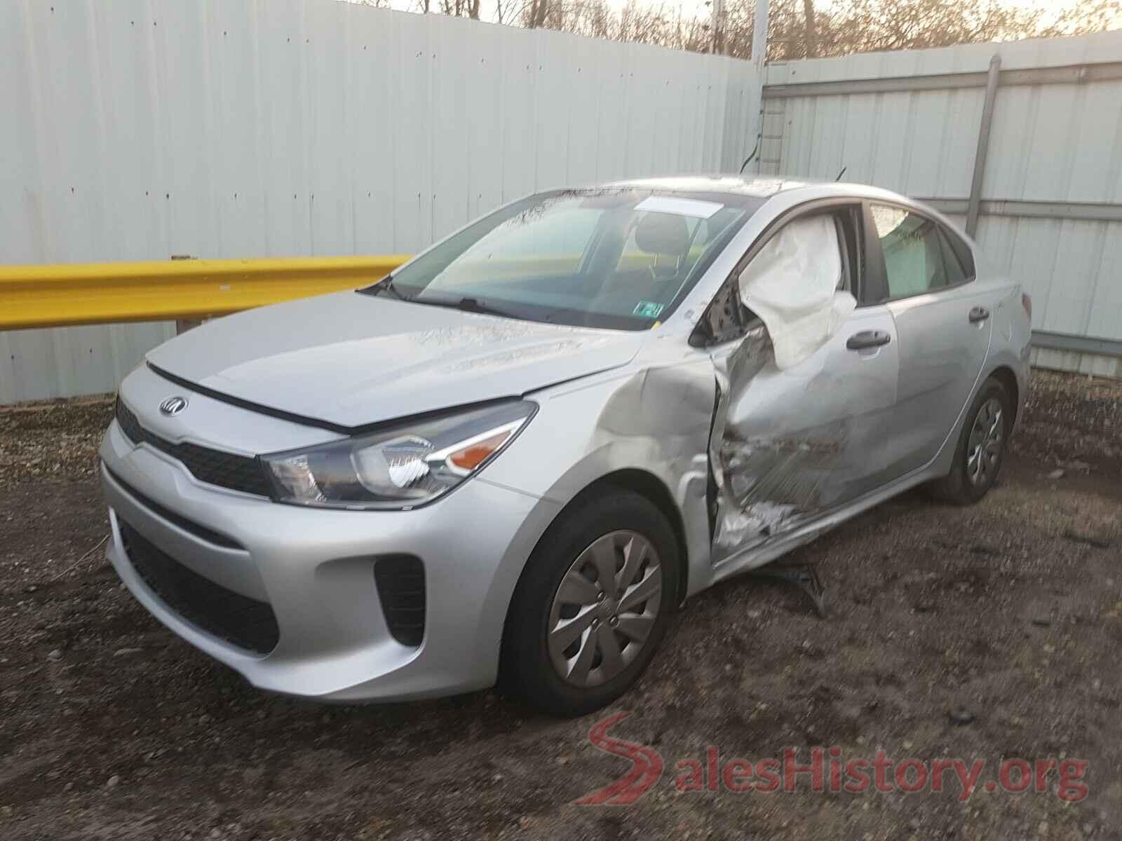 3KPA24AB1JE126186 2018 KIA RIO