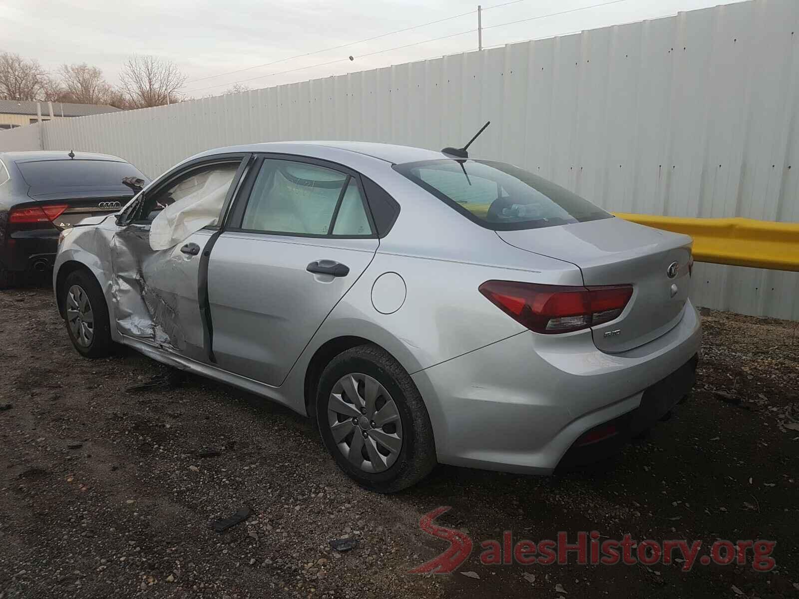 3KPA24AB1JE126186 2018 KIA RIO