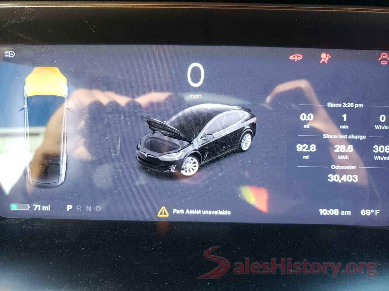 5YJXCDE23JF119865 2018 TESLA MODEL X