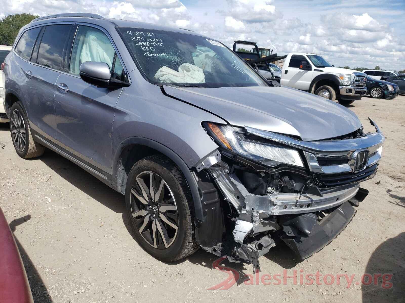 5FNYF5H63KB001378 2019 HONDA PILOT