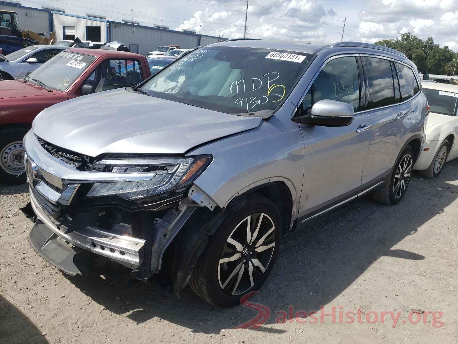 5FNYF5H63KB001378 2019 HONDA PILOT