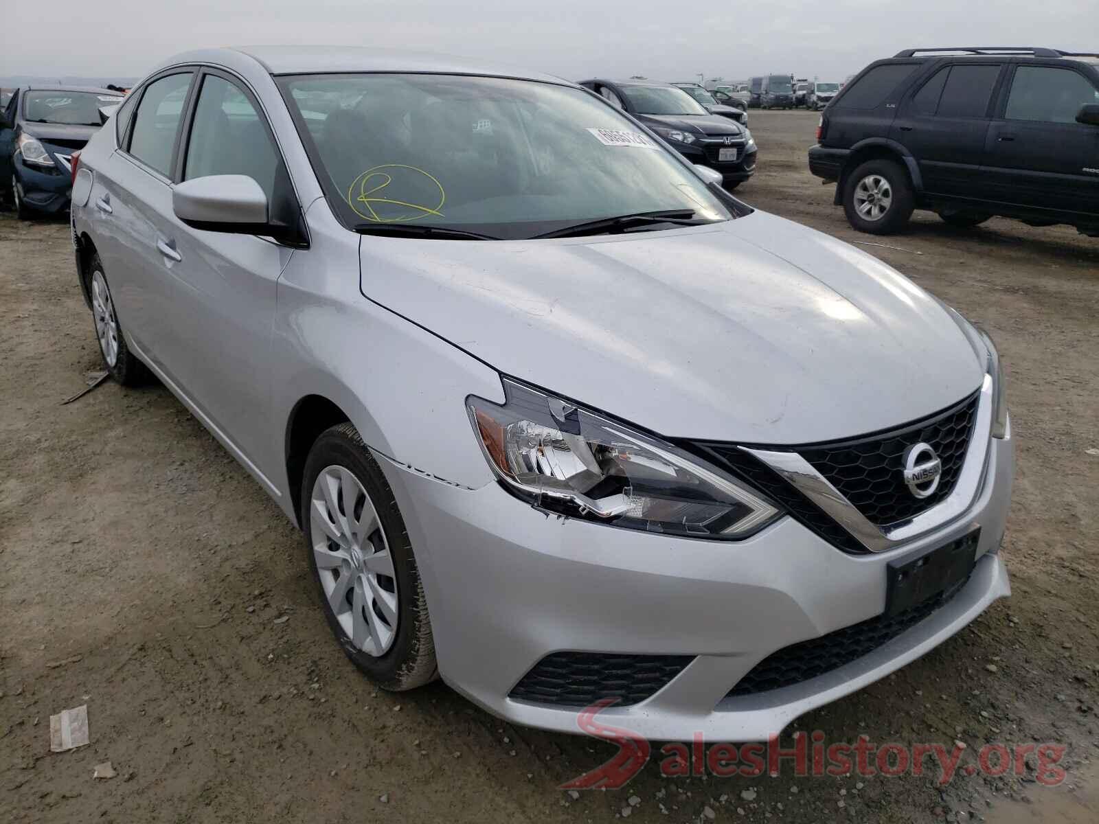 3N1AB7APXKY248271 2019 NISSAN SENTRA