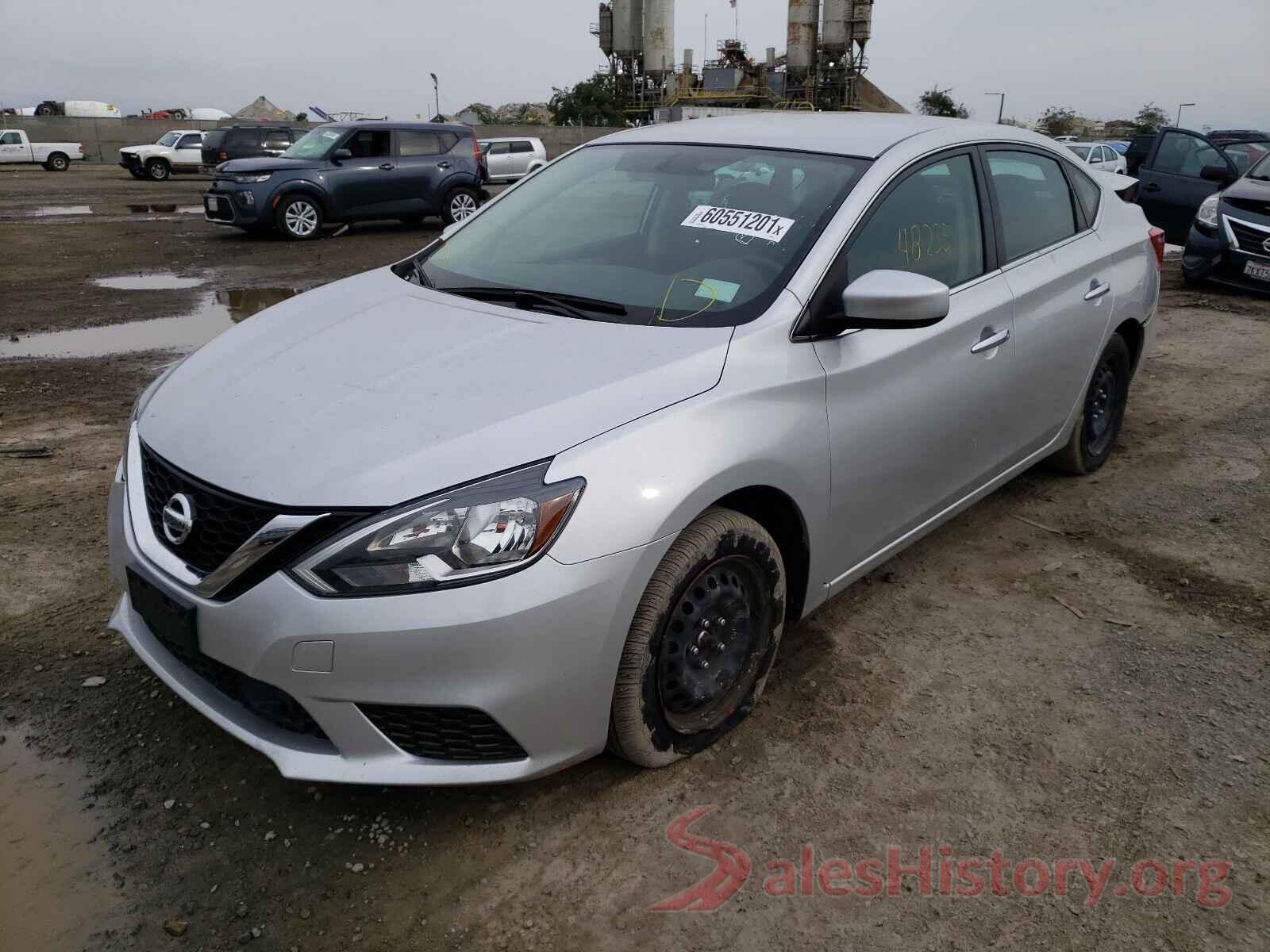 3N1AB7APXKY248271 2019 NISSAN SENTRA