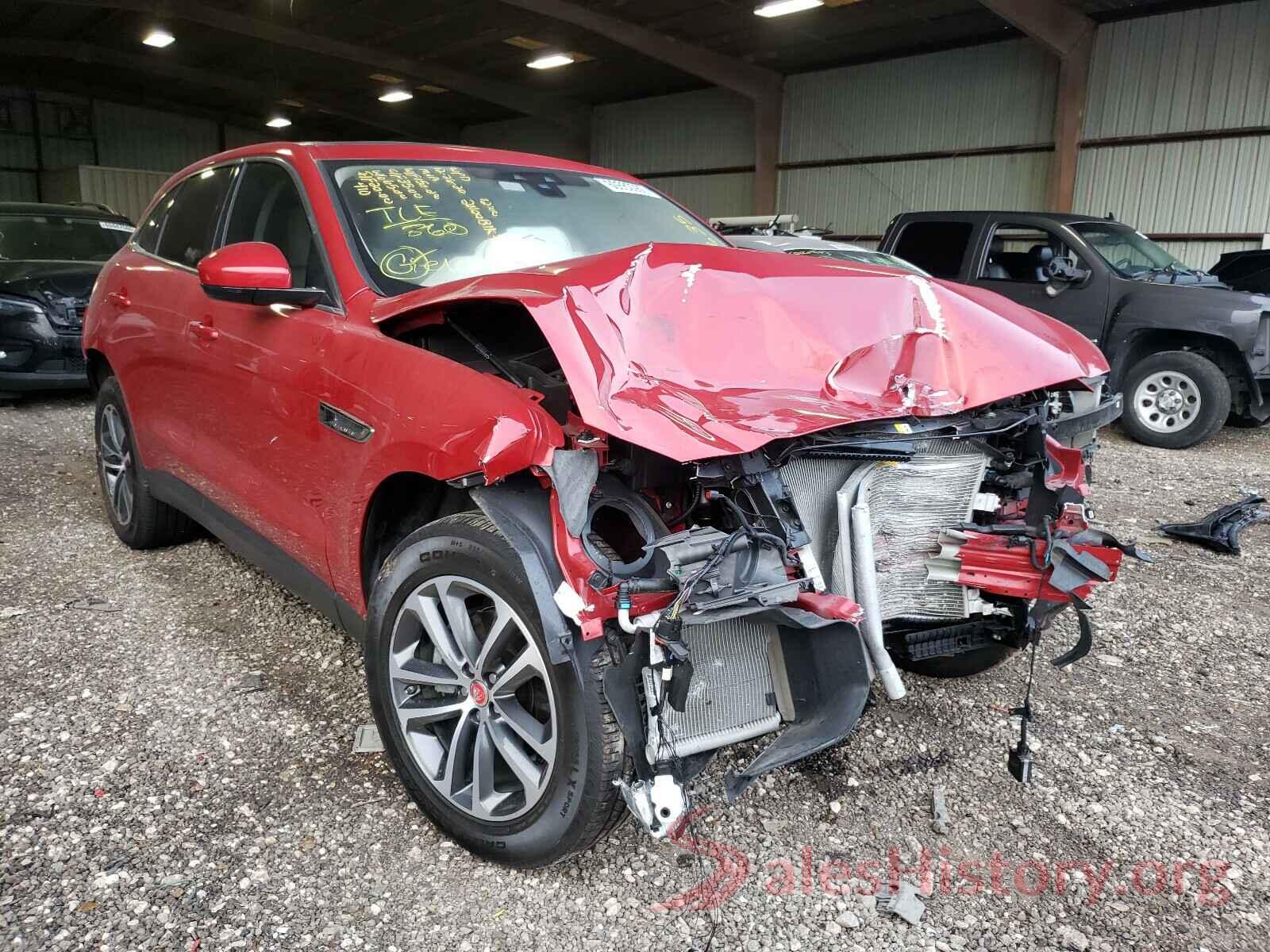 SADCJ2FX4KA616635 2019 JAGUAR F-PACE