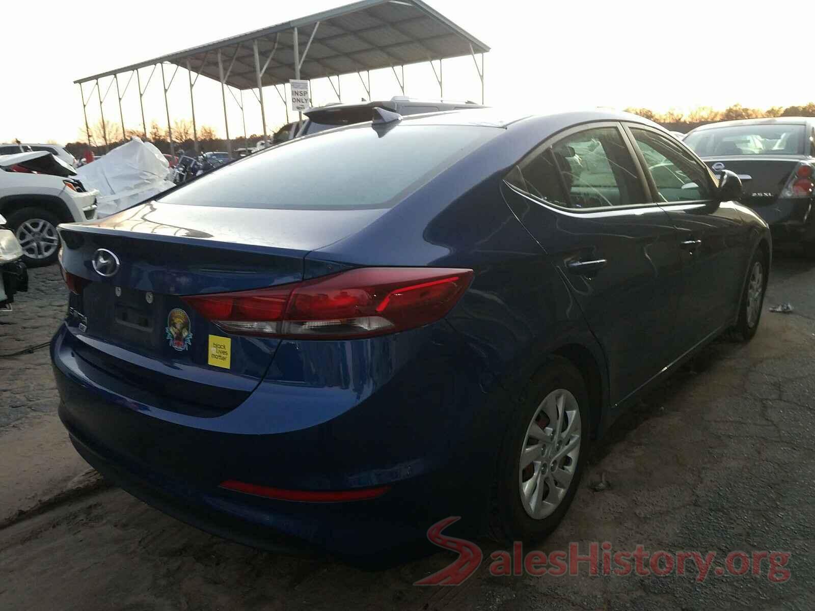 5NPD74LF0HH126765 2017 HYUNDAI ELANTRA