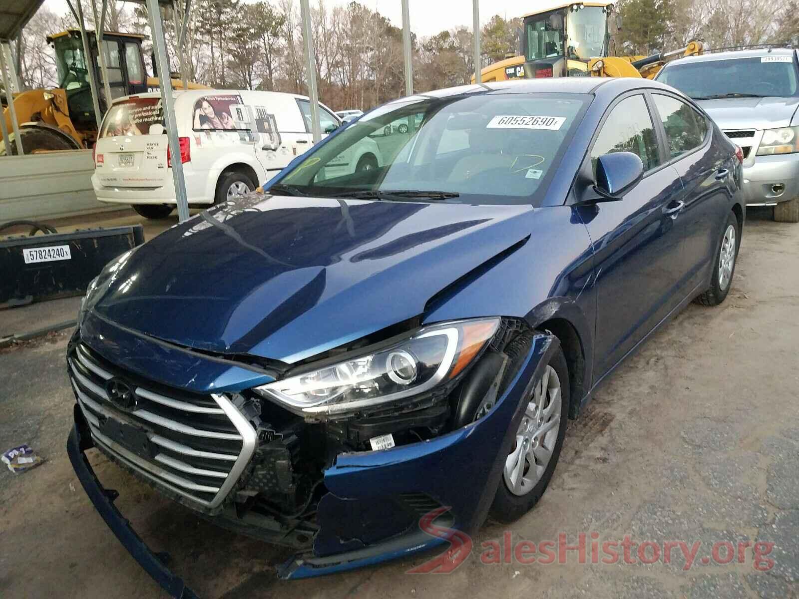 5NPD74LF0HH126765 2017 HYUNDAI ELANTRA