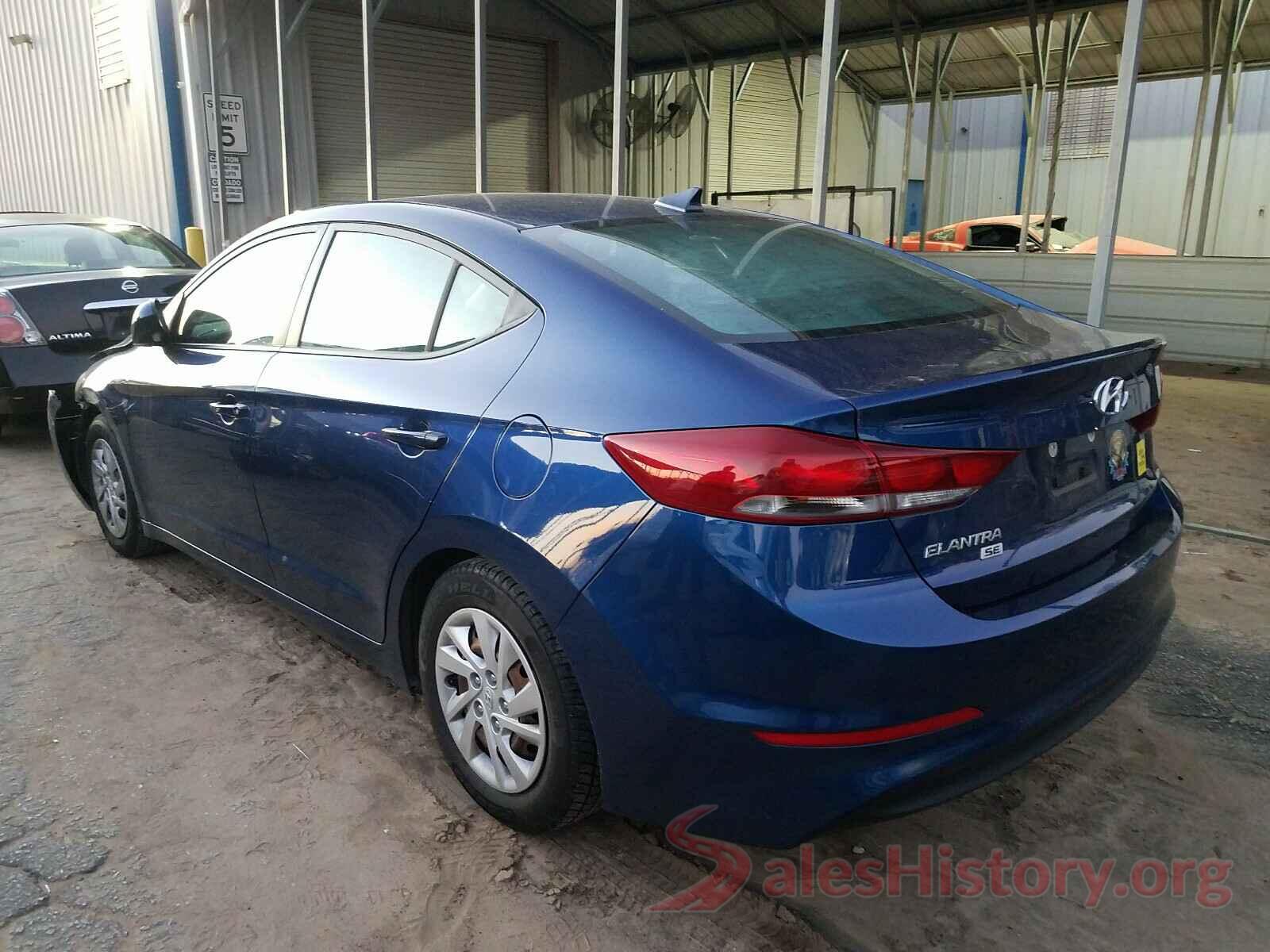 5NPD74LF0HH126765 2017 HYUNDAI ELANTRA