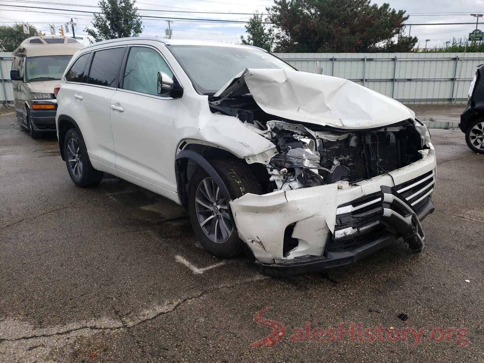 5TDJZRFH4HS511909 2017 TOYOTA HIGHLANDER