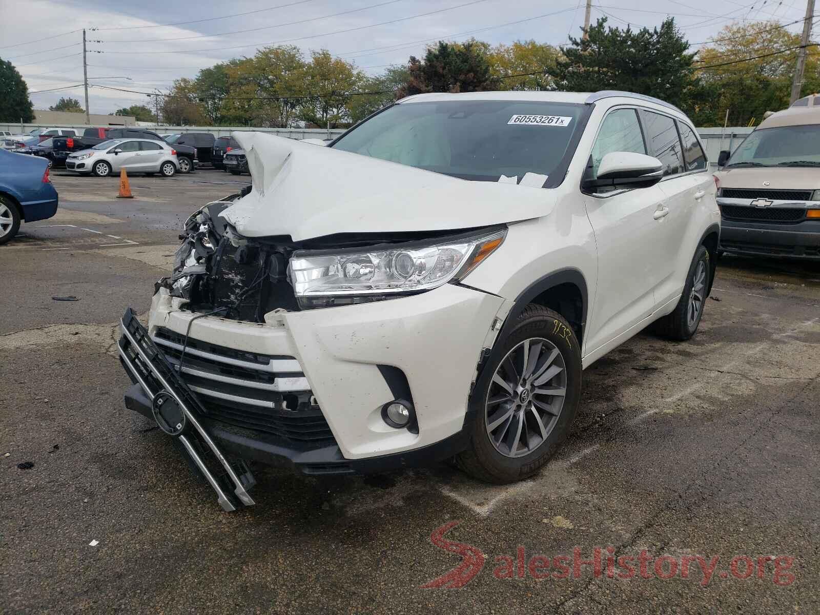 5TDJZRFH4HS511909 2017 TOYOTA HIGHLANDER