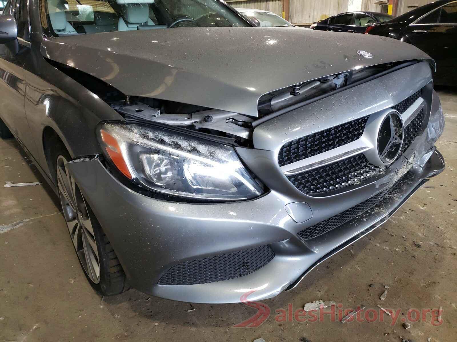 WDDWJ4JB6HF388283 2017 MERCEDES-BENZ C CLASS