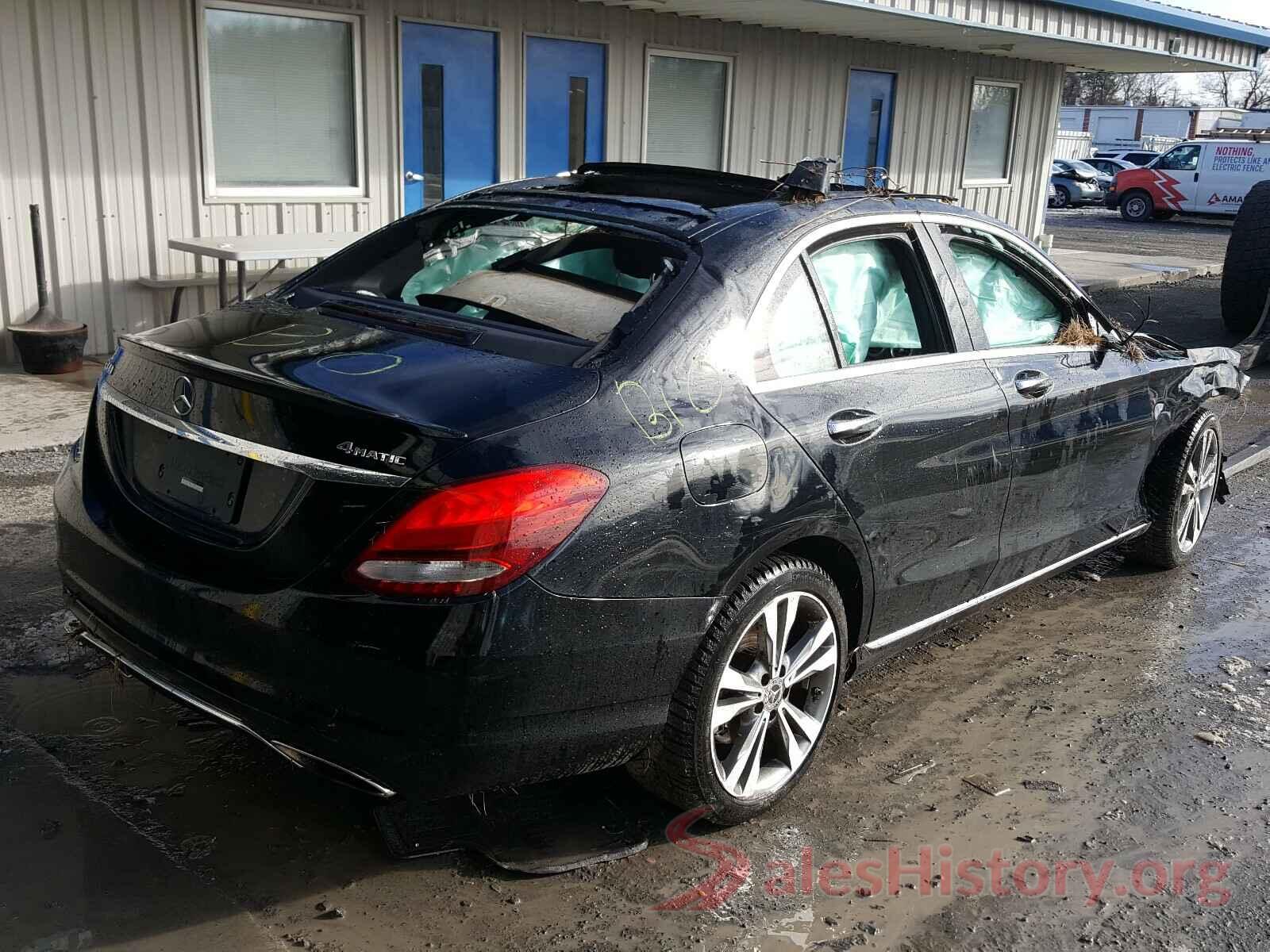 WDDWF4KB2JR396353 2018 MERCEDES-BENZ C CLASS