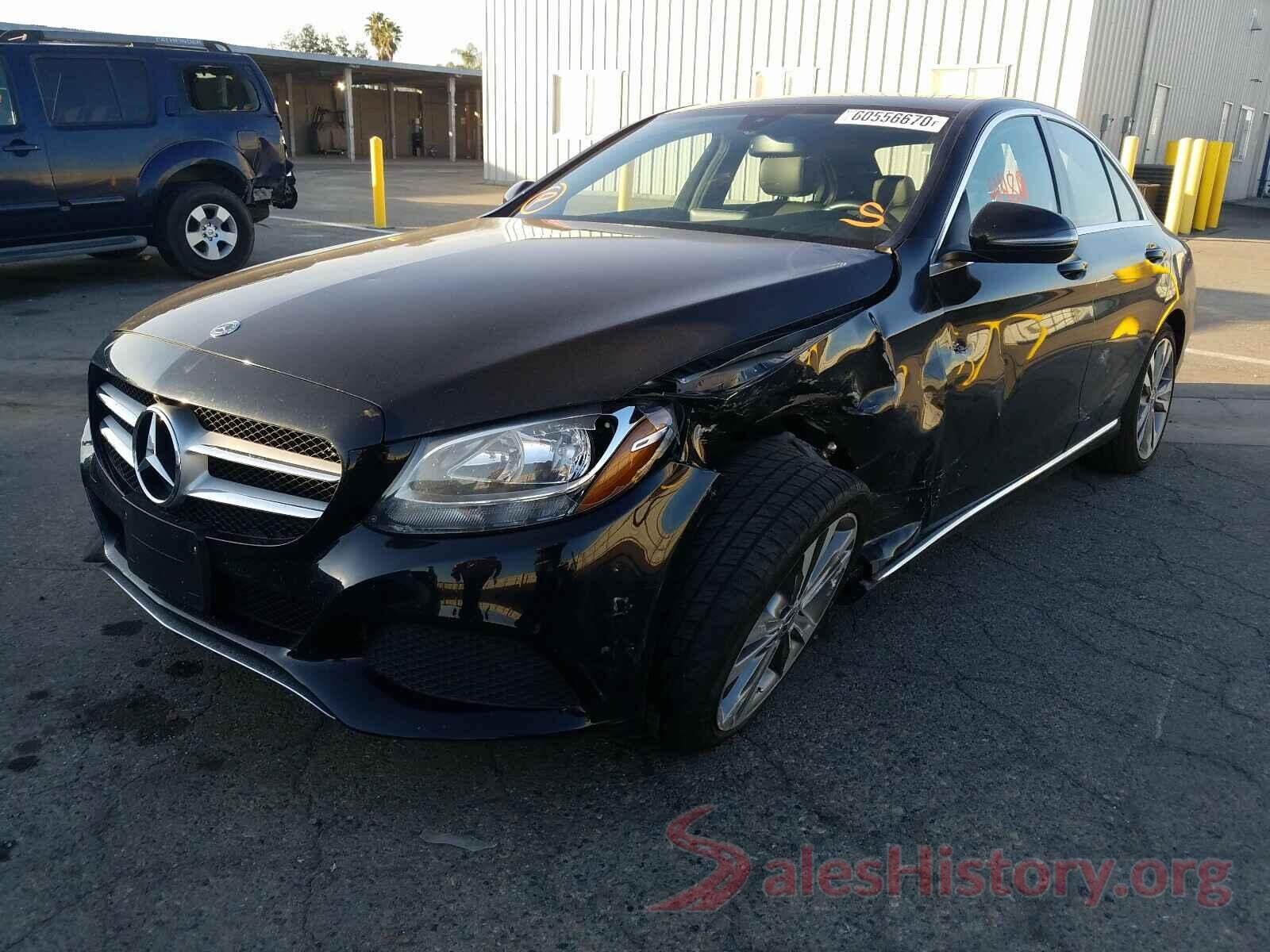 55SWF4JB0JU247214 2018 MERCEDES-BENZ C CLASS