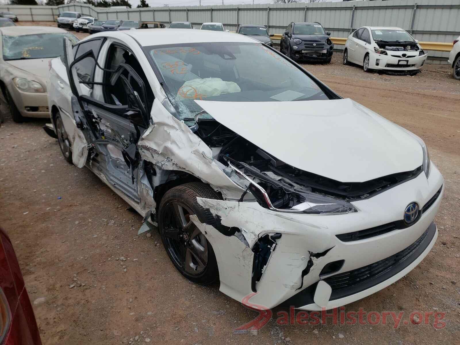 JTDKARFU6L3126063 2020 TOYOTA PRIUS