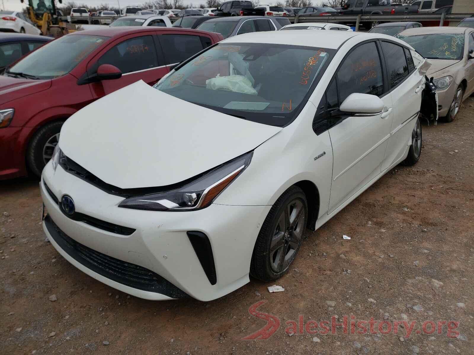 JTDKARFU6L3126063 2020 TOYOTA PRIUS