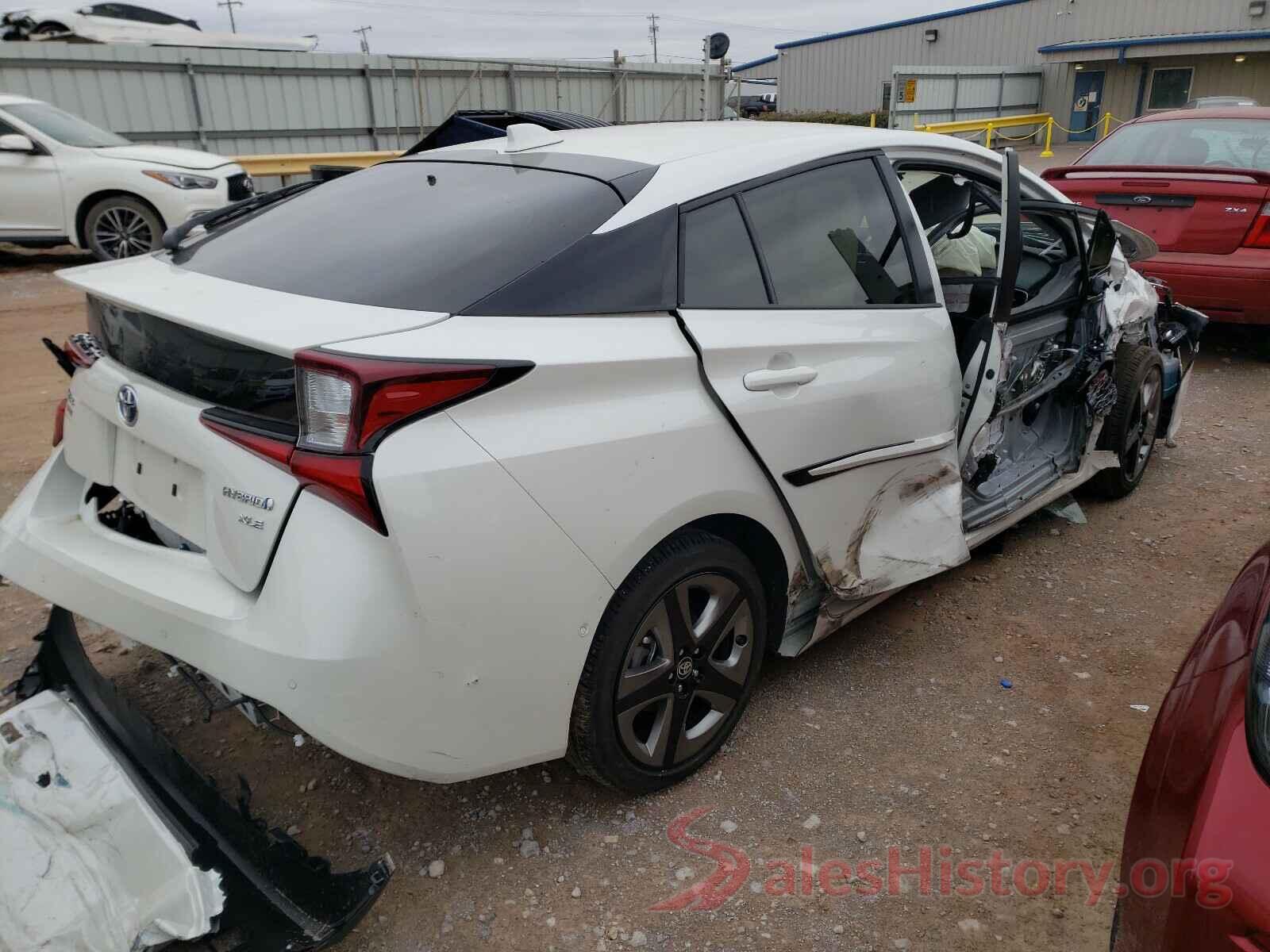 JTDKARFU6L3126063 2020 TOYOTA PRIUS