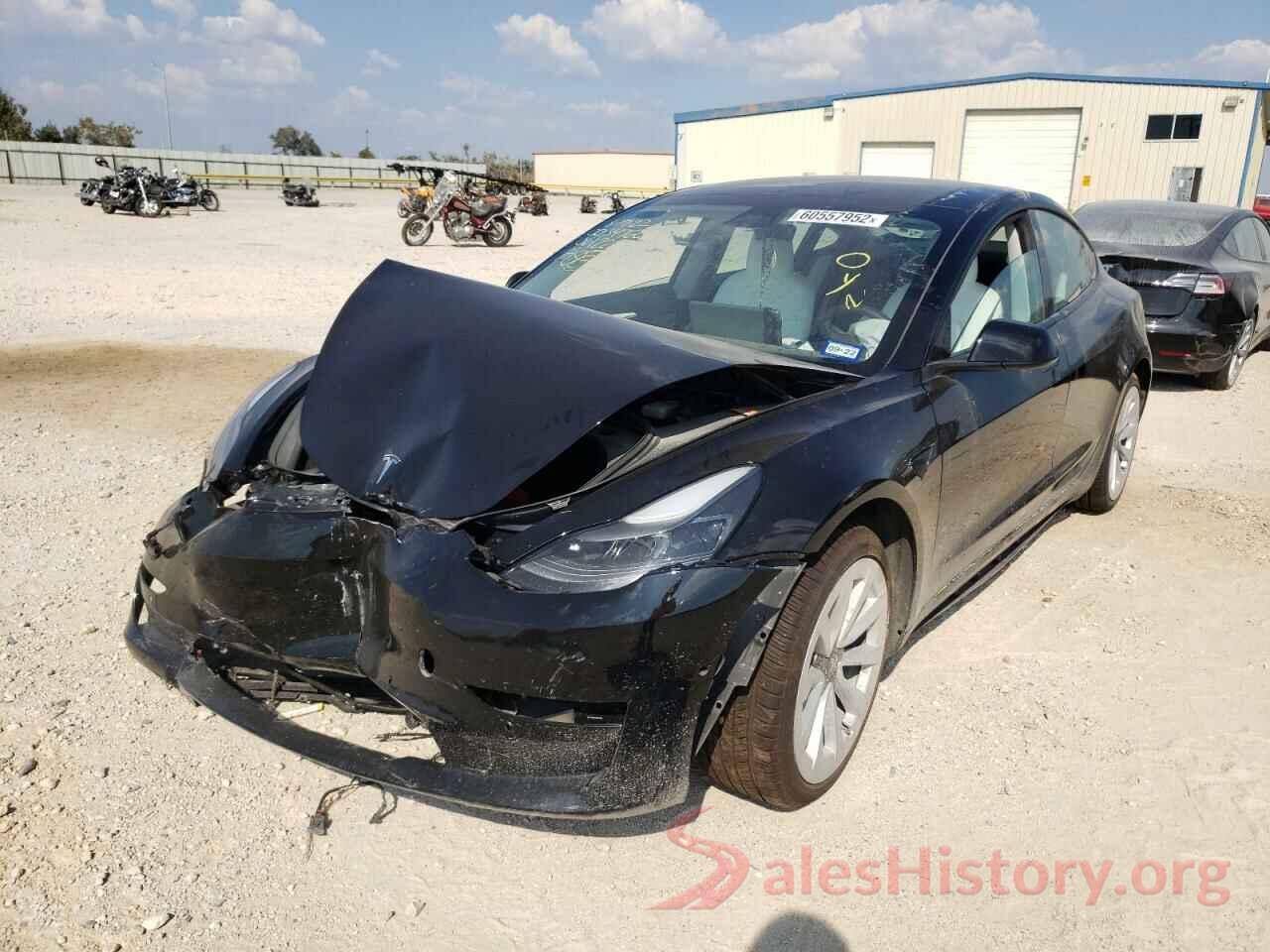 5YJ3E1EB6MF061228 2021 TESLA MODEL 3