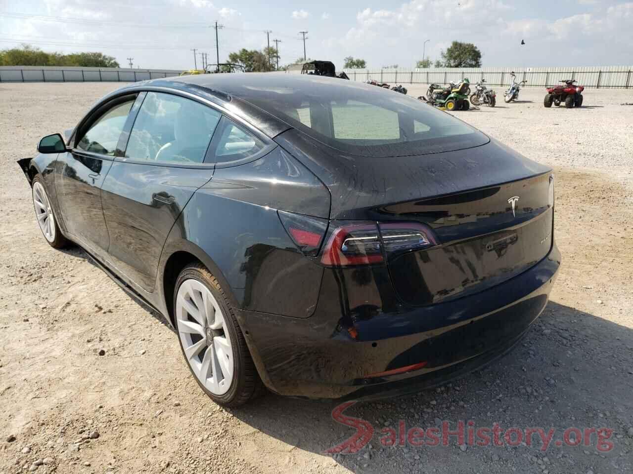 5YJ3E1EB6MF061228 2021 TESLA MODEL 3