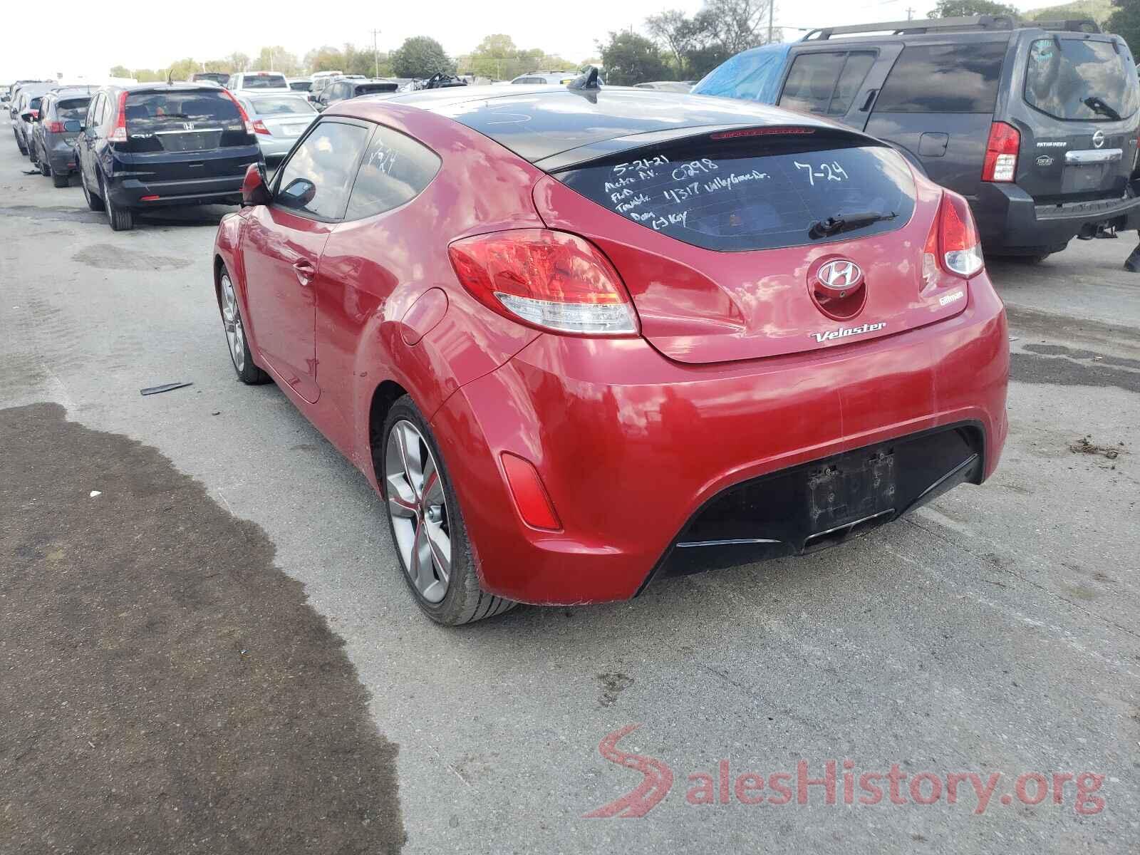 KMHTC6AD2GU280298 2016 HYUNDAI VELOSTER