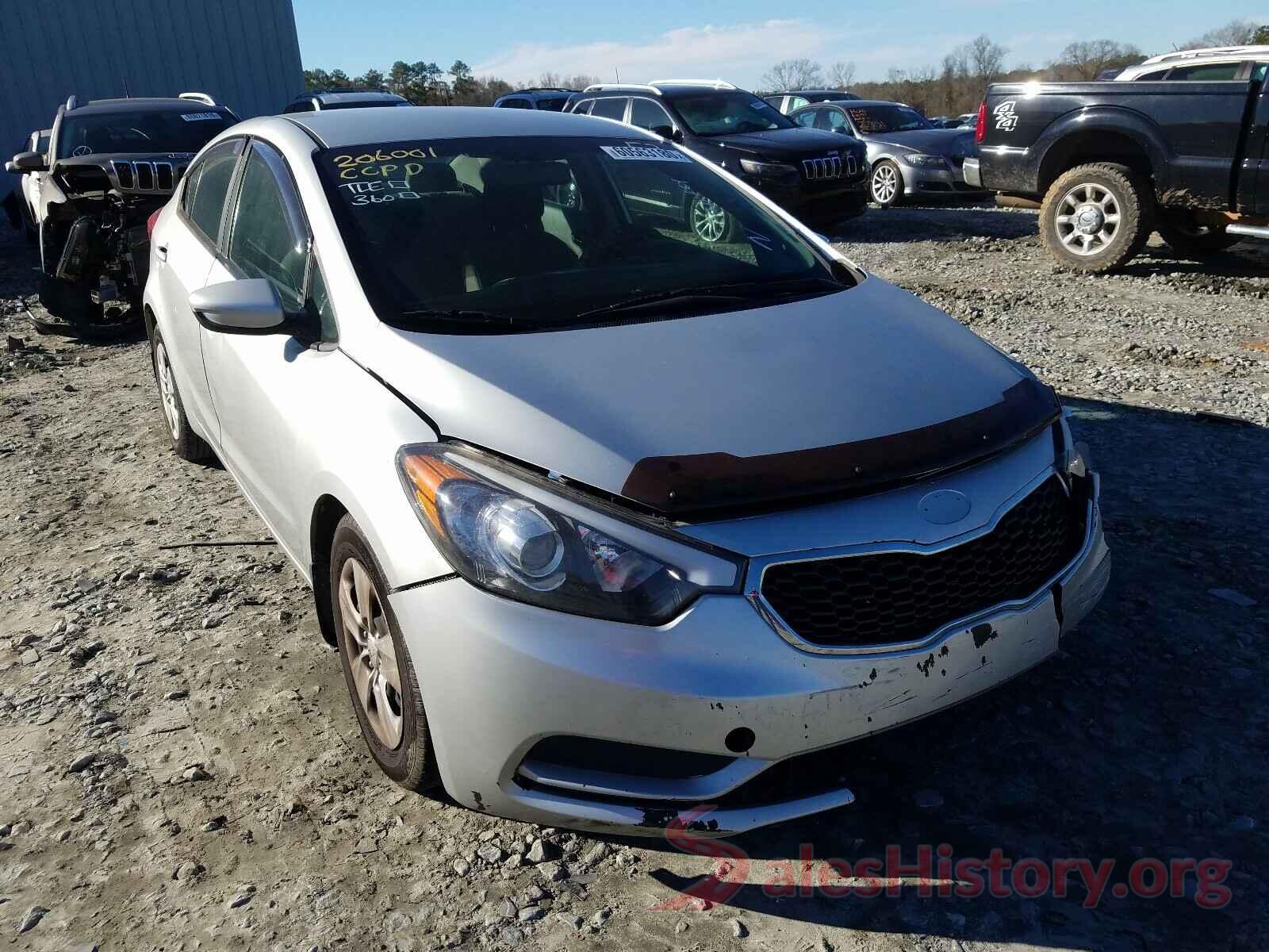 KNAFK4A63G5610208 2016 KIA FORTE