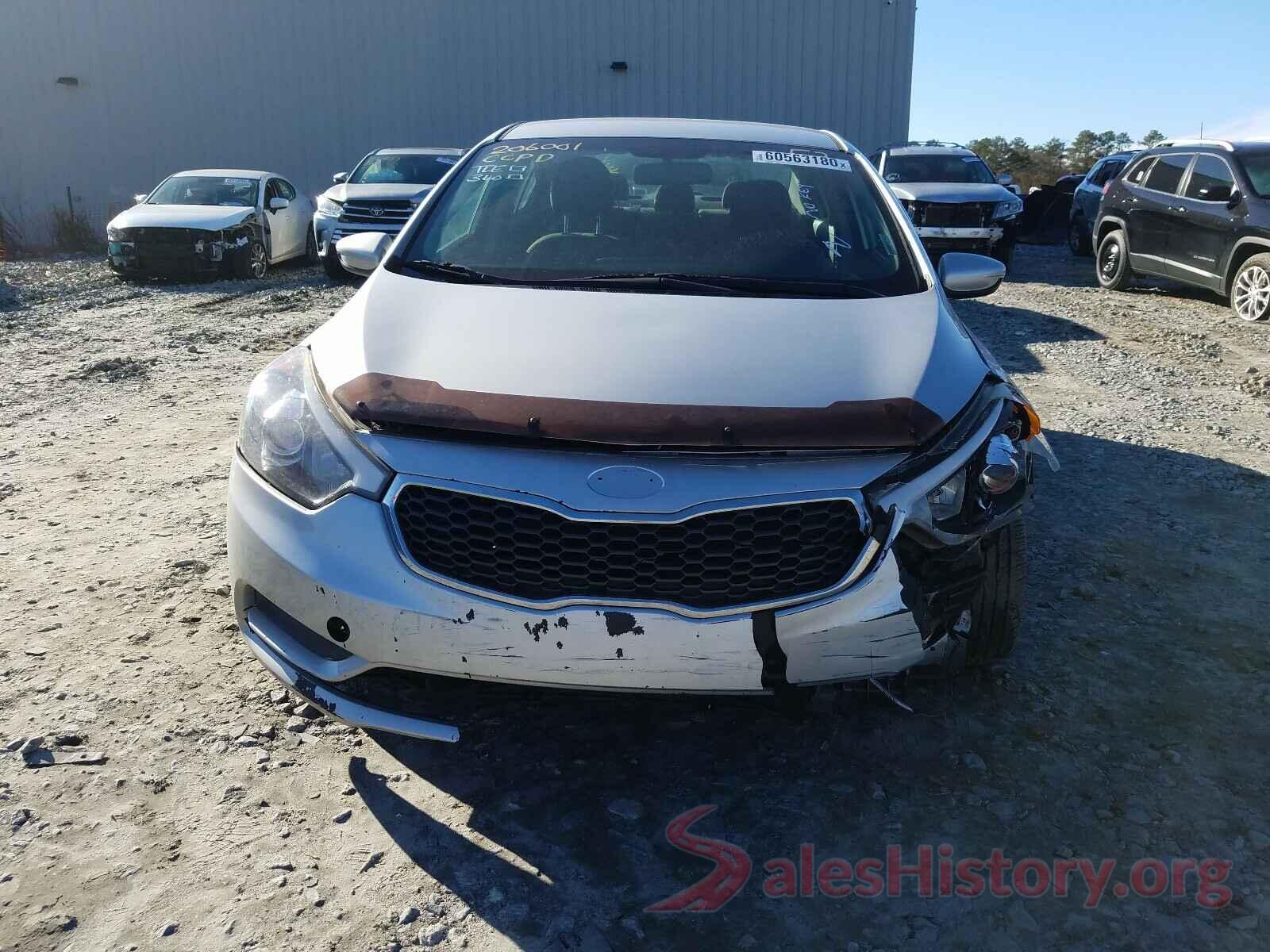 KNAFK4A63G5610208 2016 KIA FORTE