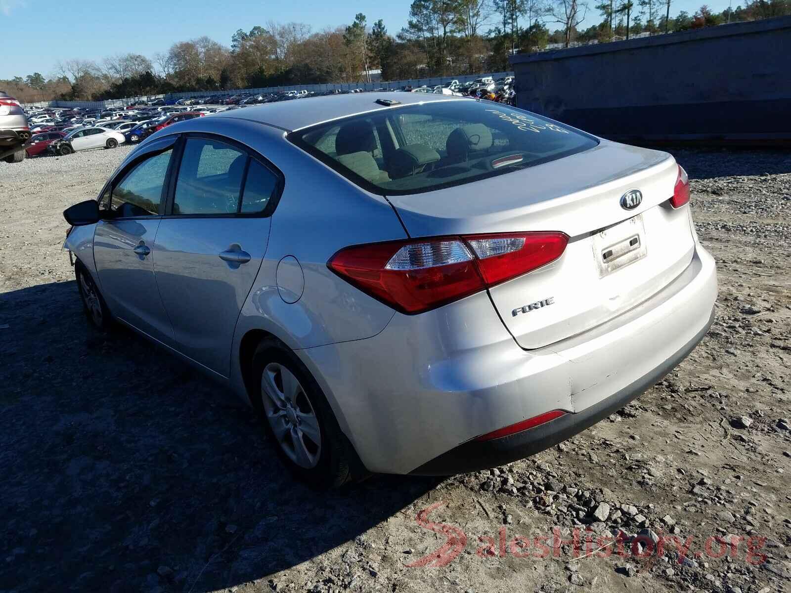 KNAFK4A63G5610208 2016 KIA FORTE